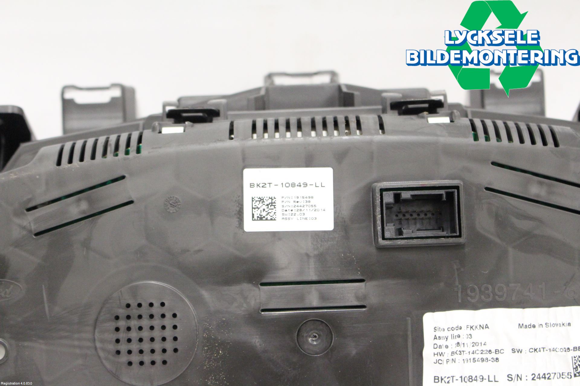 Ford TRANSIT/TOURNEO CUSTOM 13-24 Instrument Komb