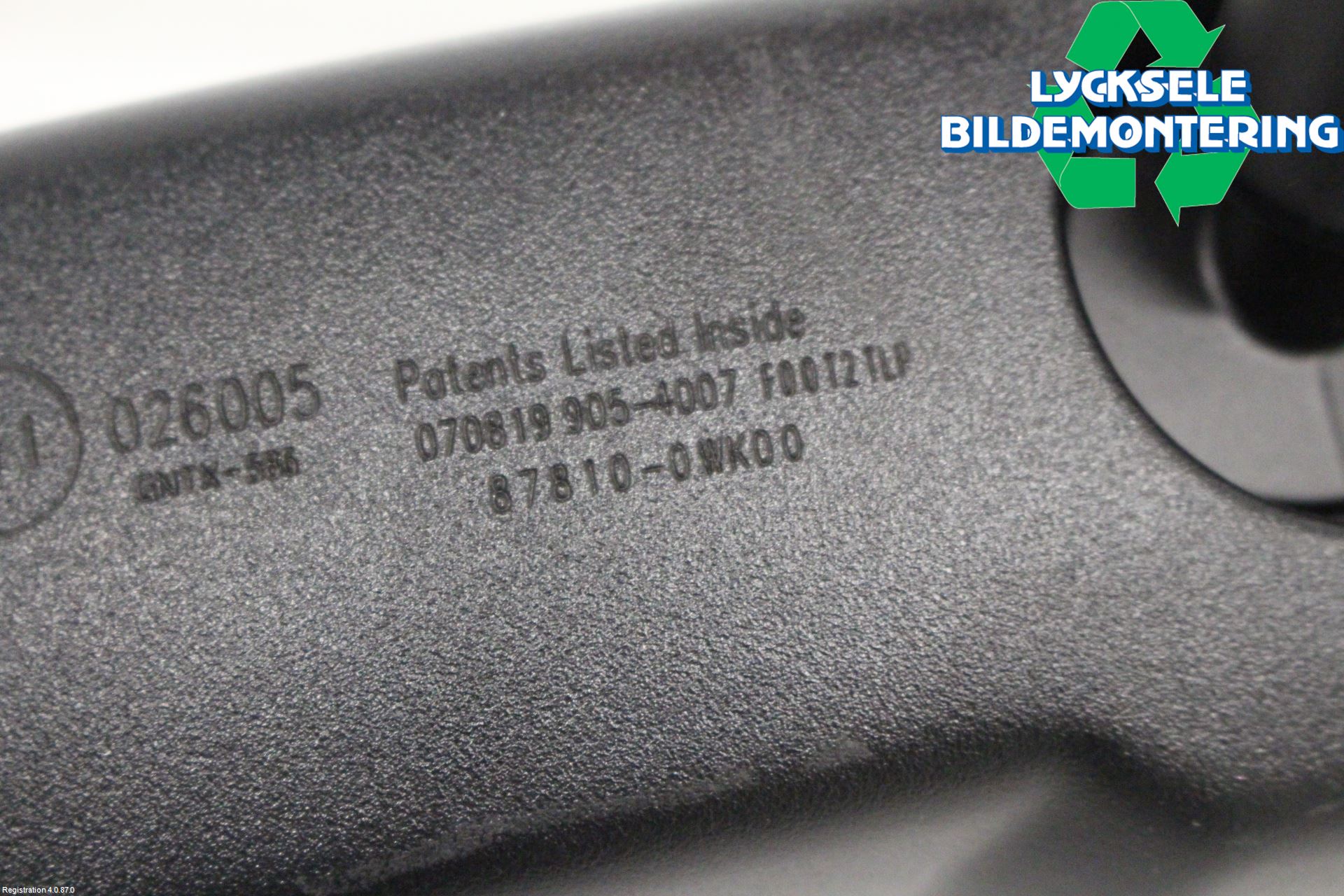 Toyota RAV4 19- Spegel Invändig