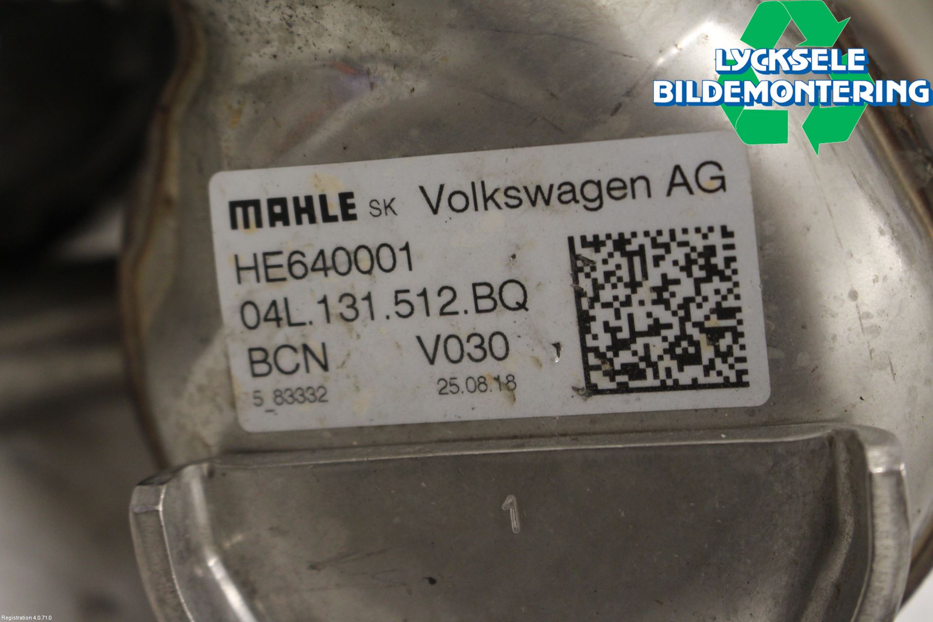 Seat LEON 13-20 Avgaskylare