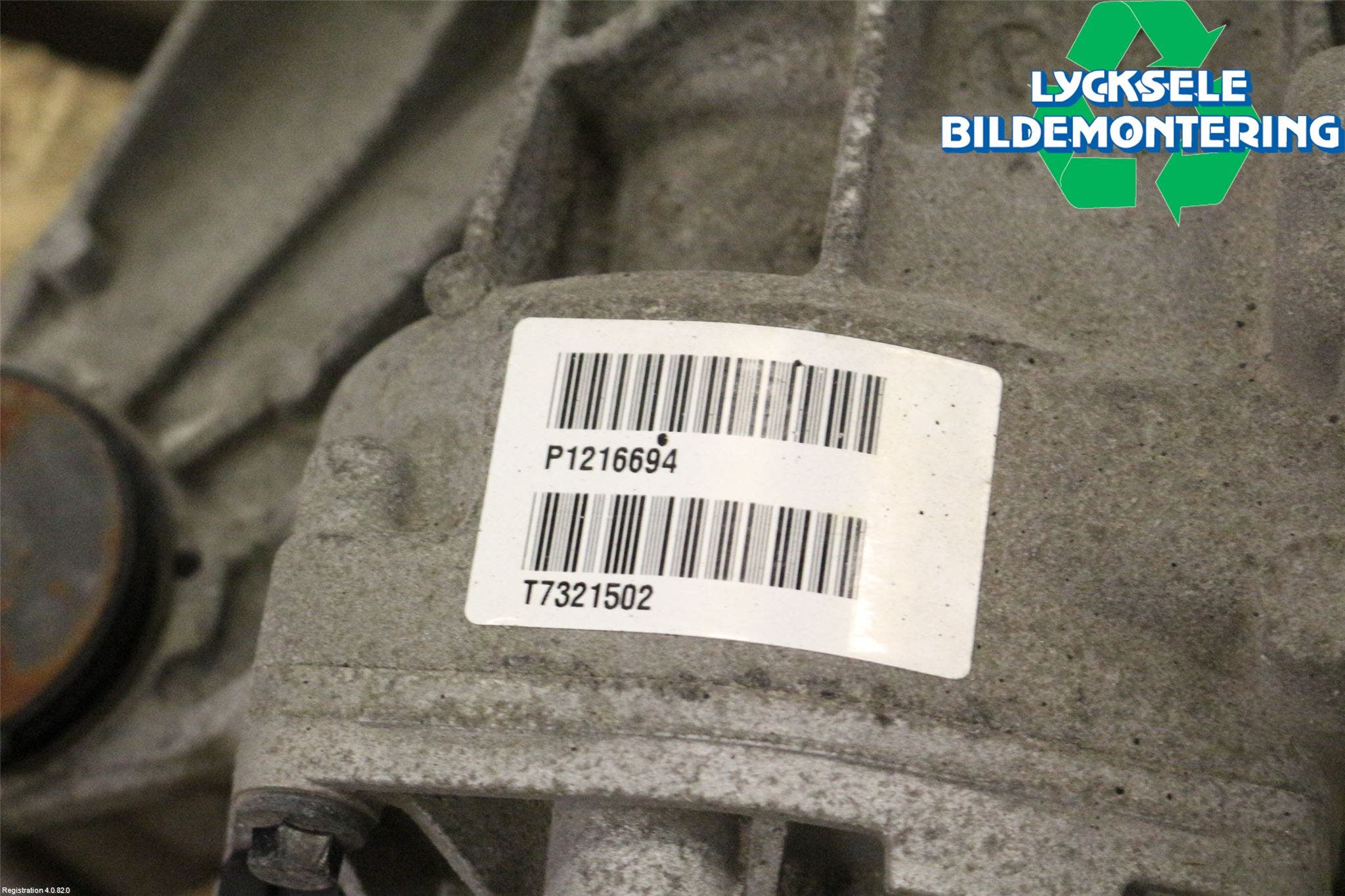 Volvo V60 19- Bakväxel-Diff