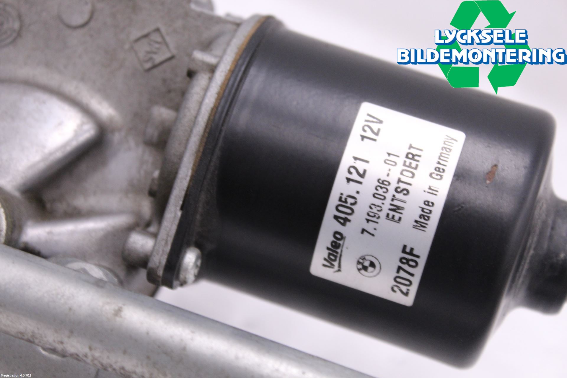 BMW 1 E87/81 5D/3D 03-11 Torkarmotor Vindruta