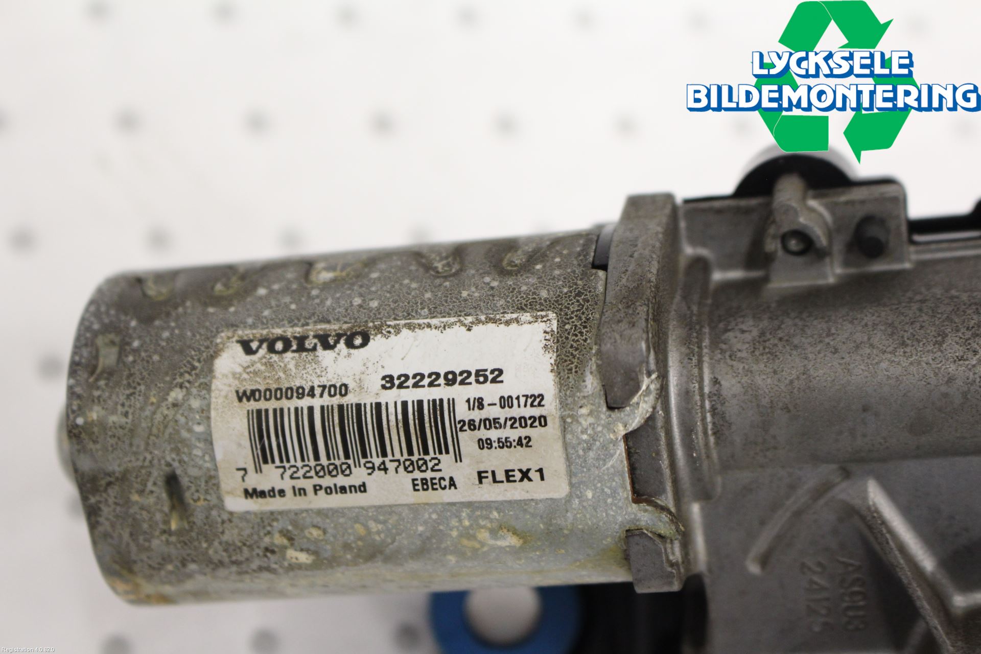 Volvo V60 19- Torkarmotor Baklucka