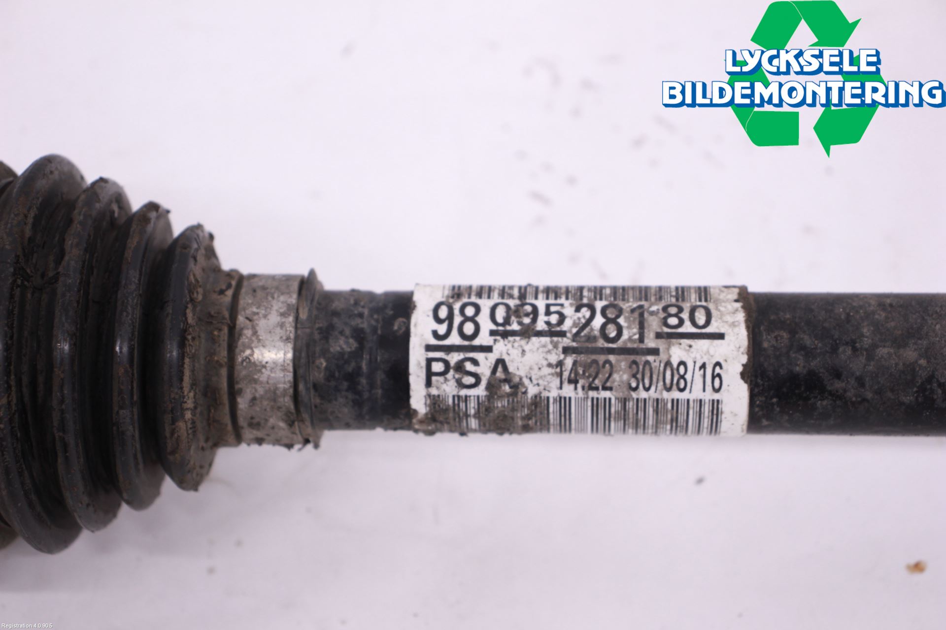 Peugeot 308 14-21 Drivaxel Fram Höger