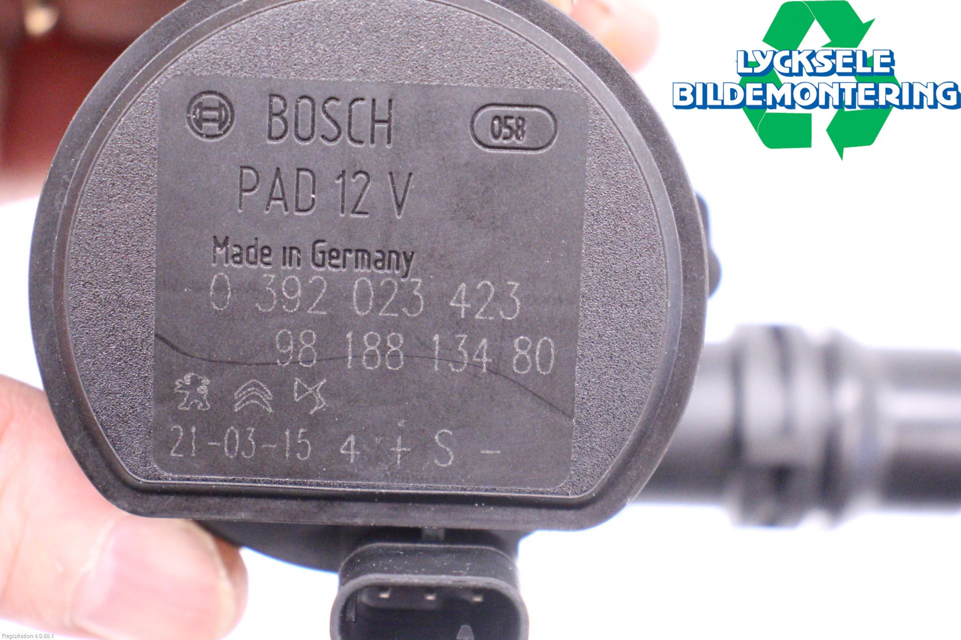 Peugeot 508 19- Vattenpump