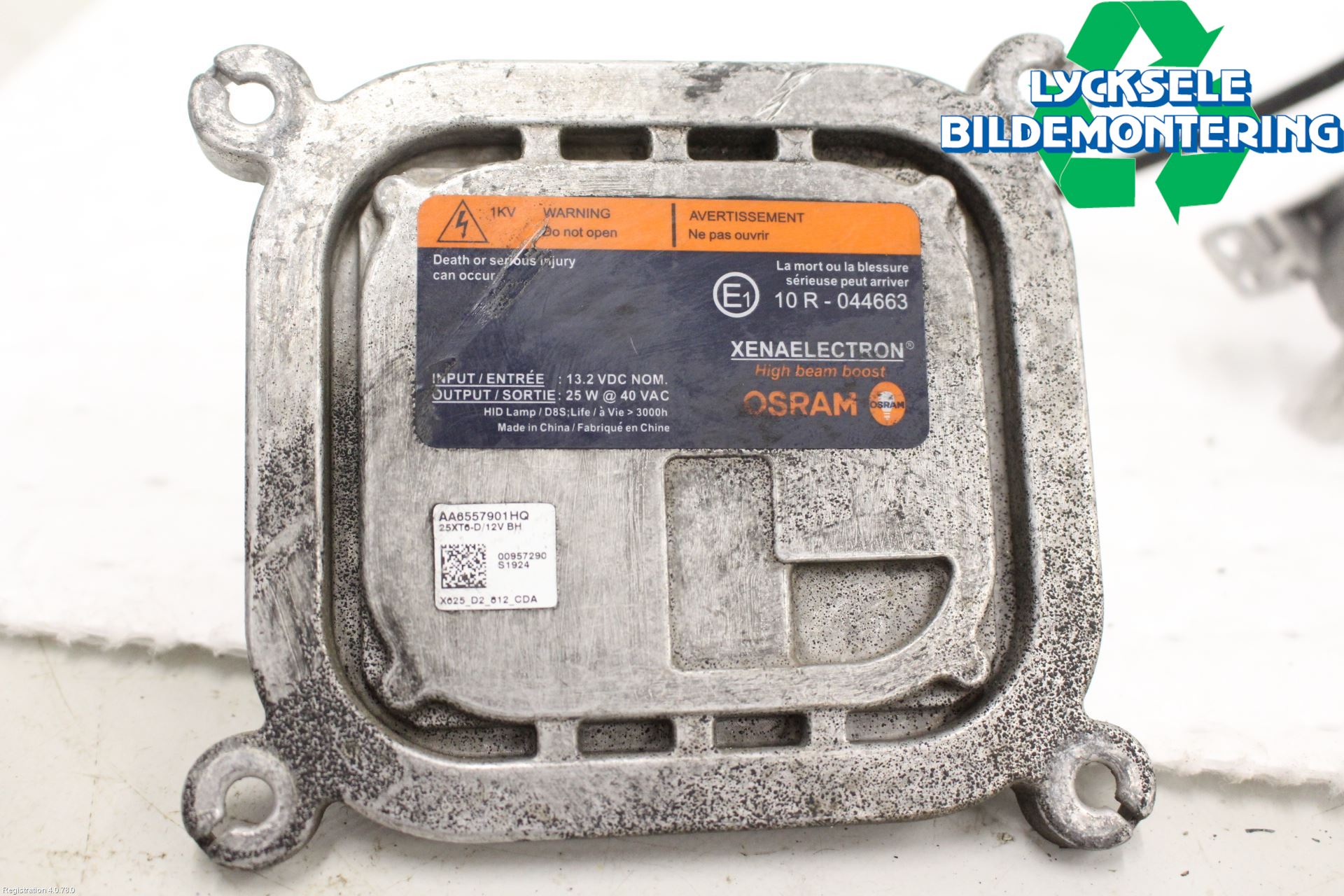 Ford RANGER EU 12-23 Styrenhet Strålkastare