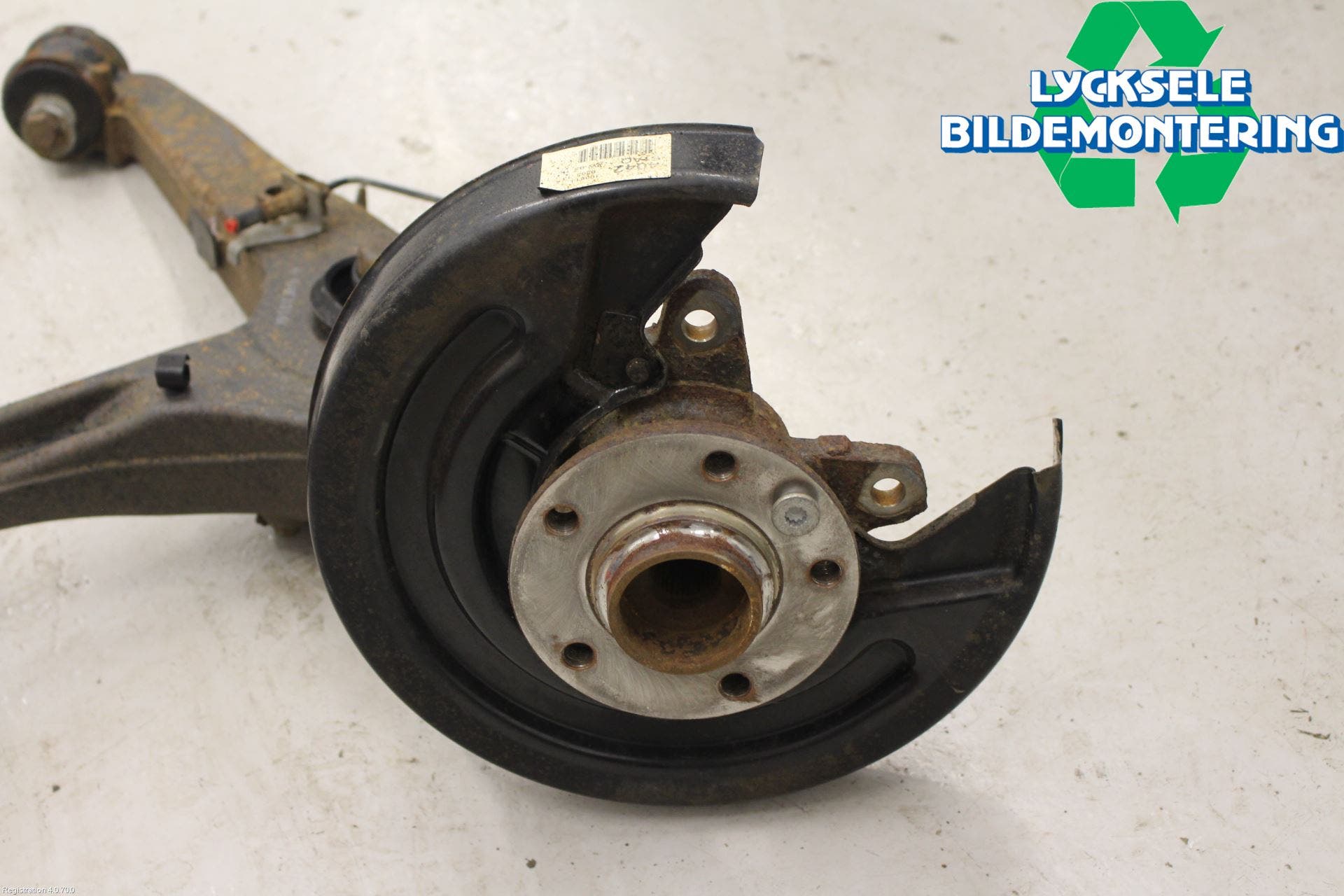 Volkswagen VW TRANSP/CARAVELLE (T5) 04-15 Hjullagerhus-Spindel Vä B