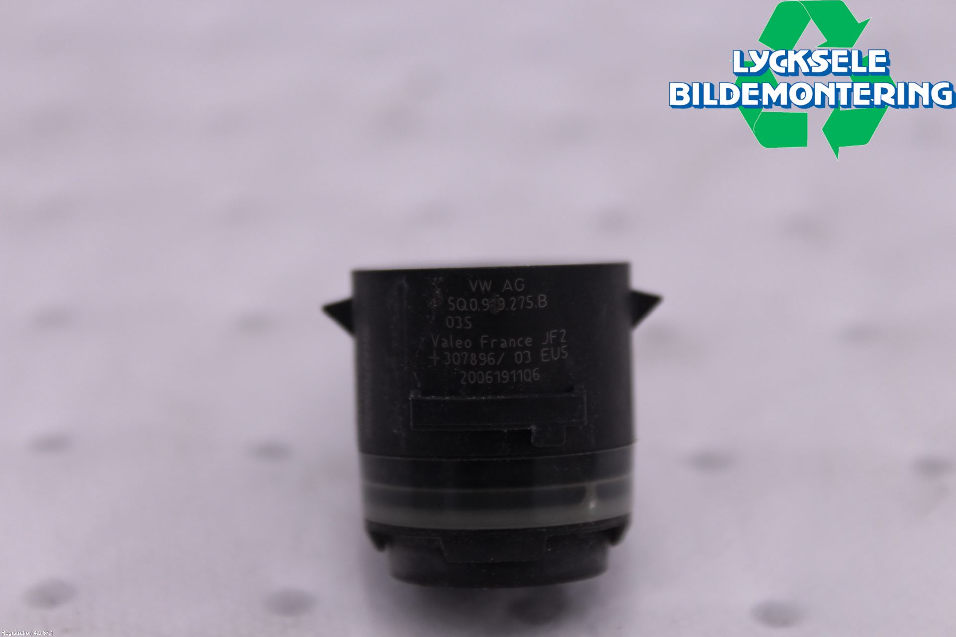 Volkswagen VW GOLF / E-GOLF VII 13-20 Parkeringshjälp Frontsensor