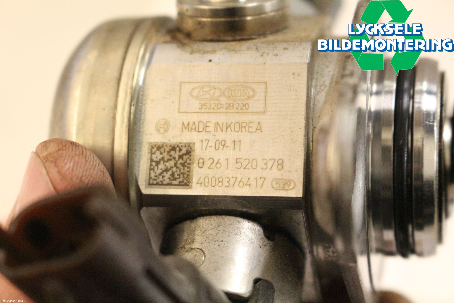 Kia CEED 12-18 Bränsle Insppump Bensin