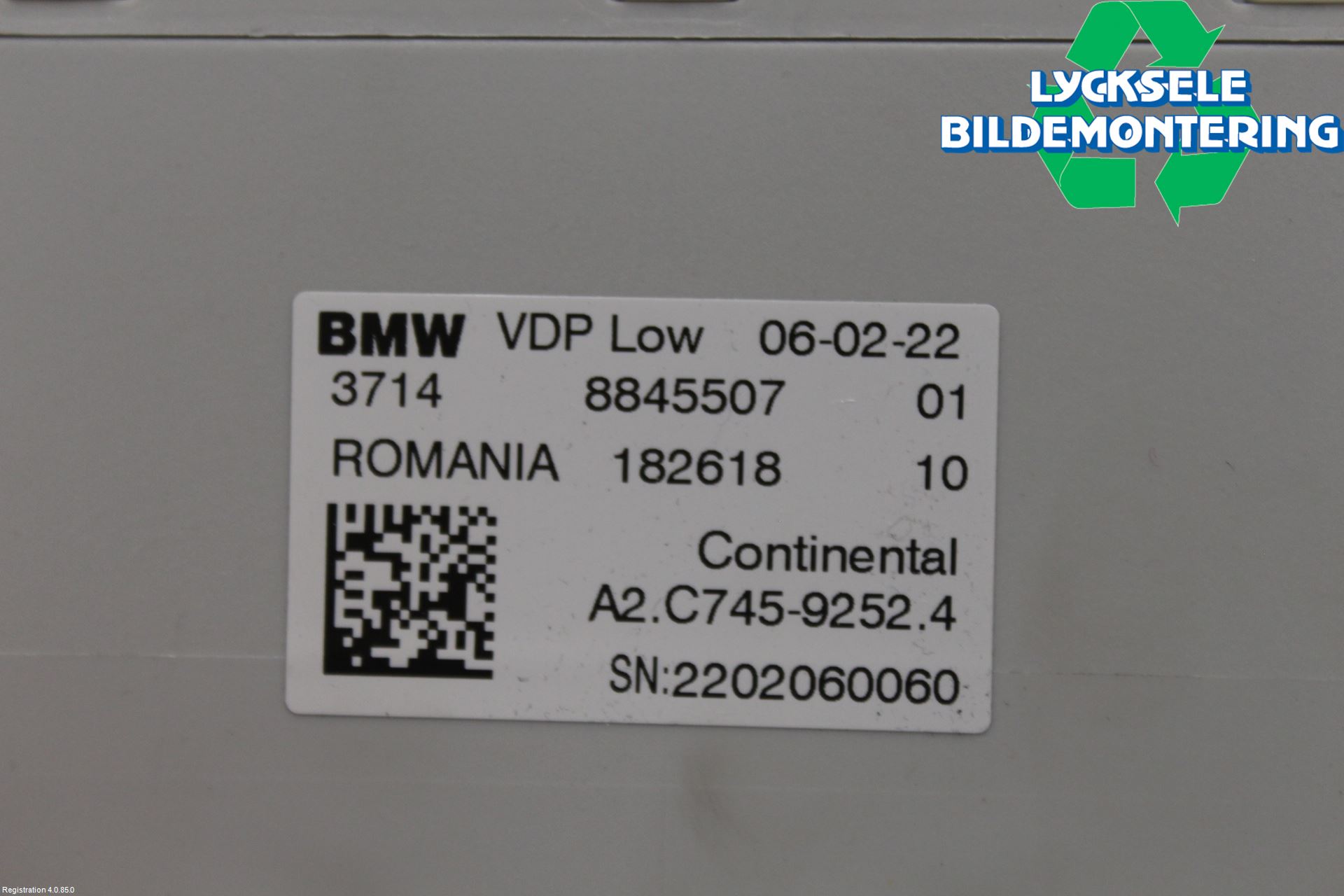 BMW 5 G30/G31/F90 17-23 Styrenhet Fjädring