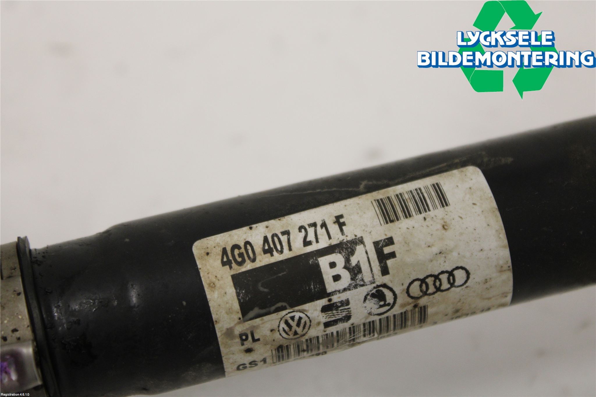 Audi A6 ALLROAD 12-18 Drivaxel Fram Vänster
