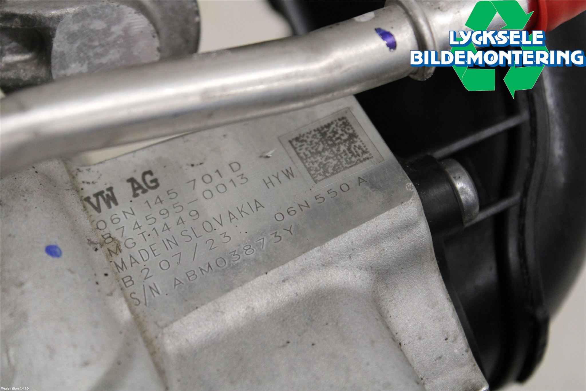 Audi A4/S4 B9 20- Turboaggregat