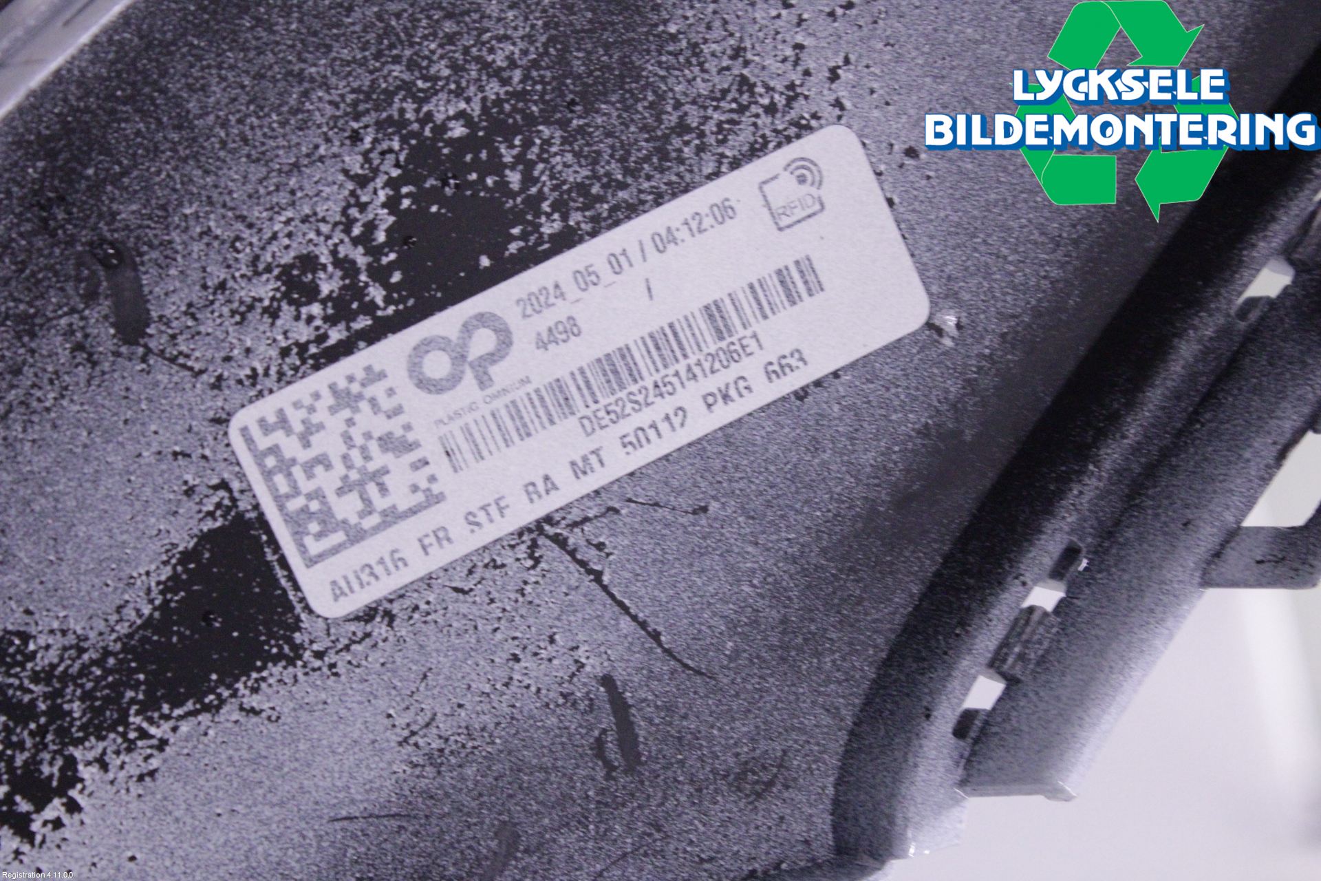 Audi Q4 E-TRON FZ 22- Stötfångardel Fram Mitt