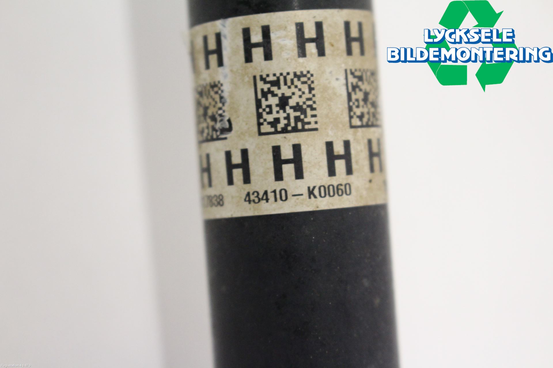 Toyota YARIS XP21 20- Drivaxel Fram Höger