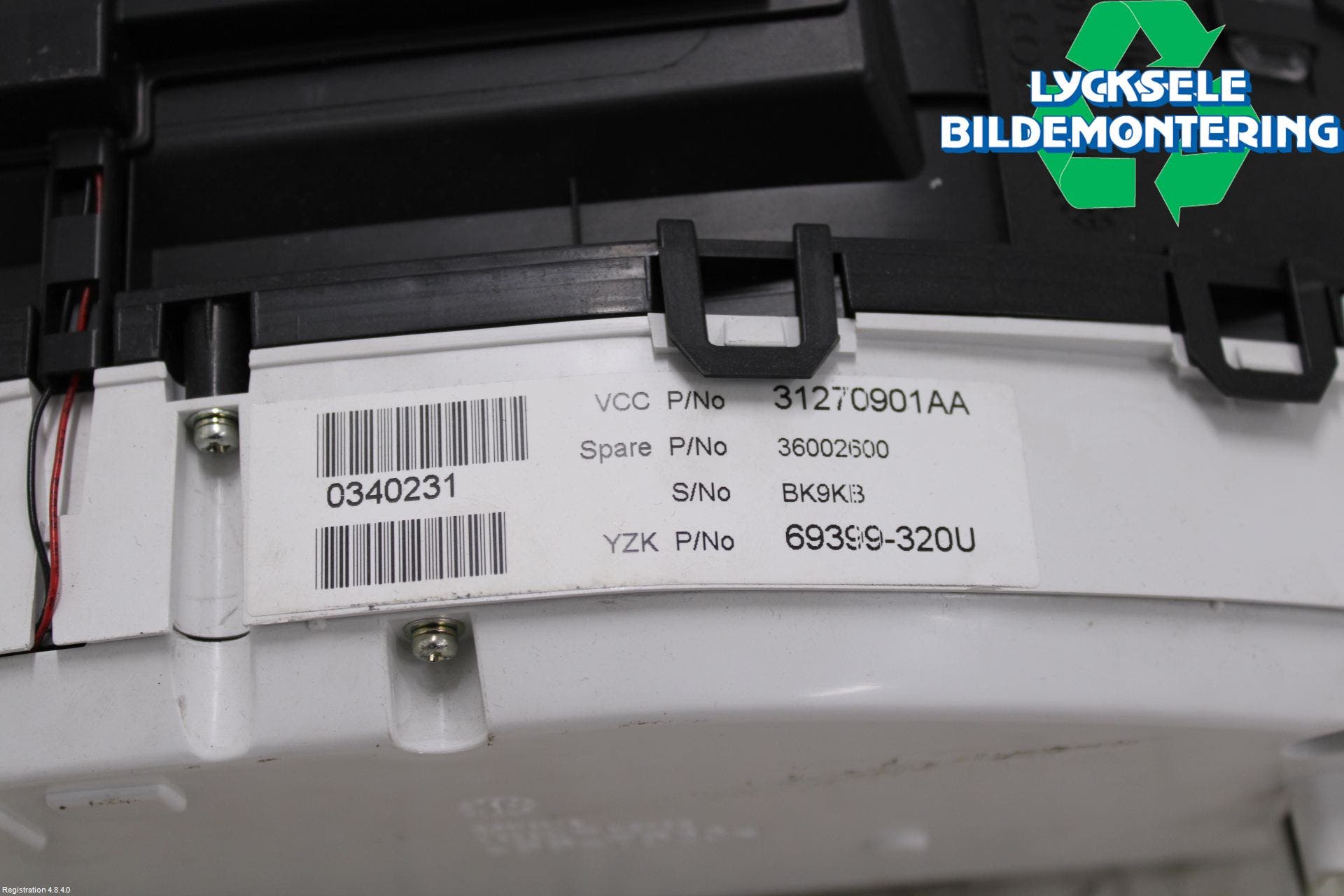 Volvo V70 08-13 Instrument Komb