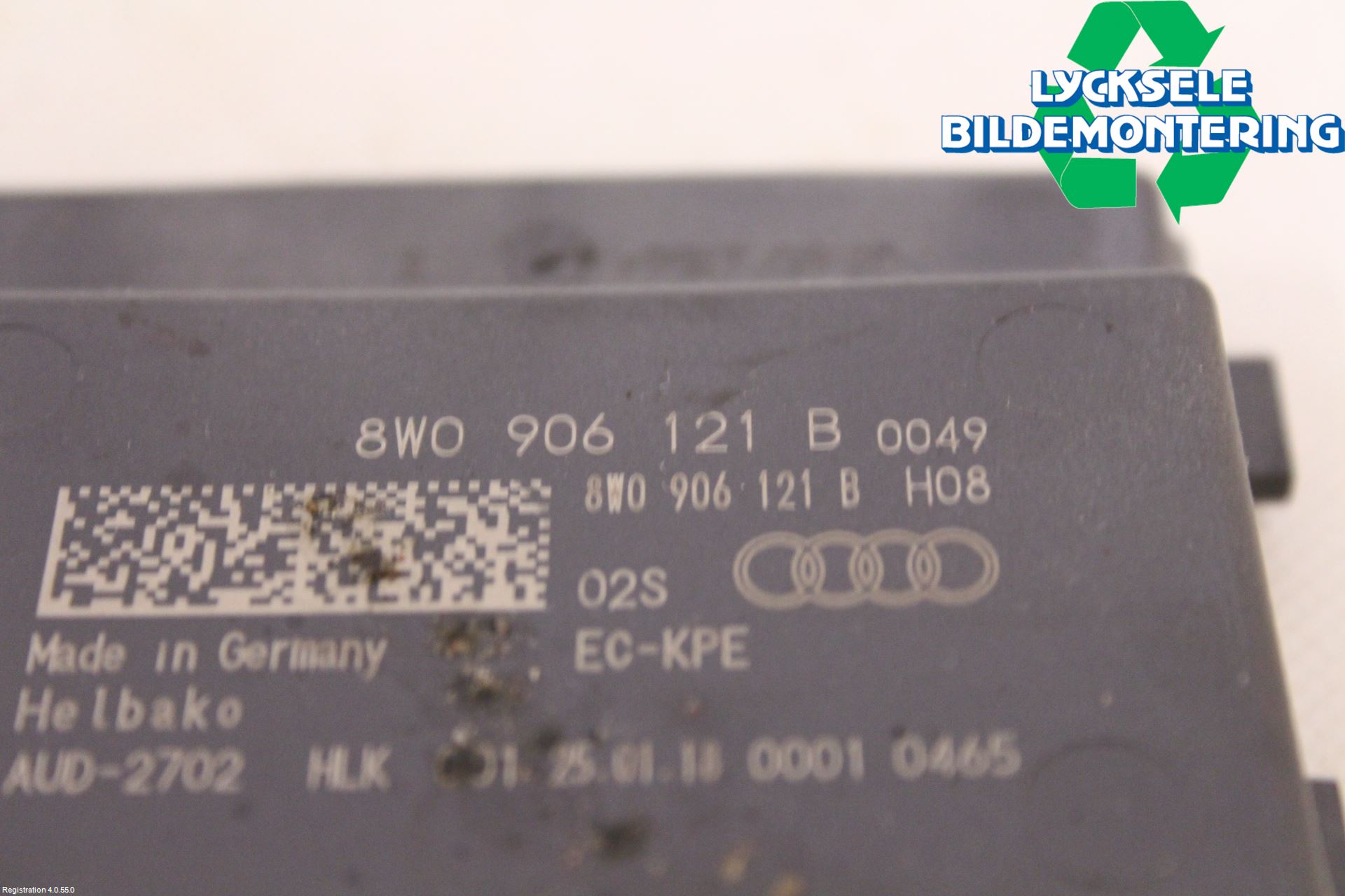 Audi A4/S4 B9 16-19 Styrenhet Bränslepump