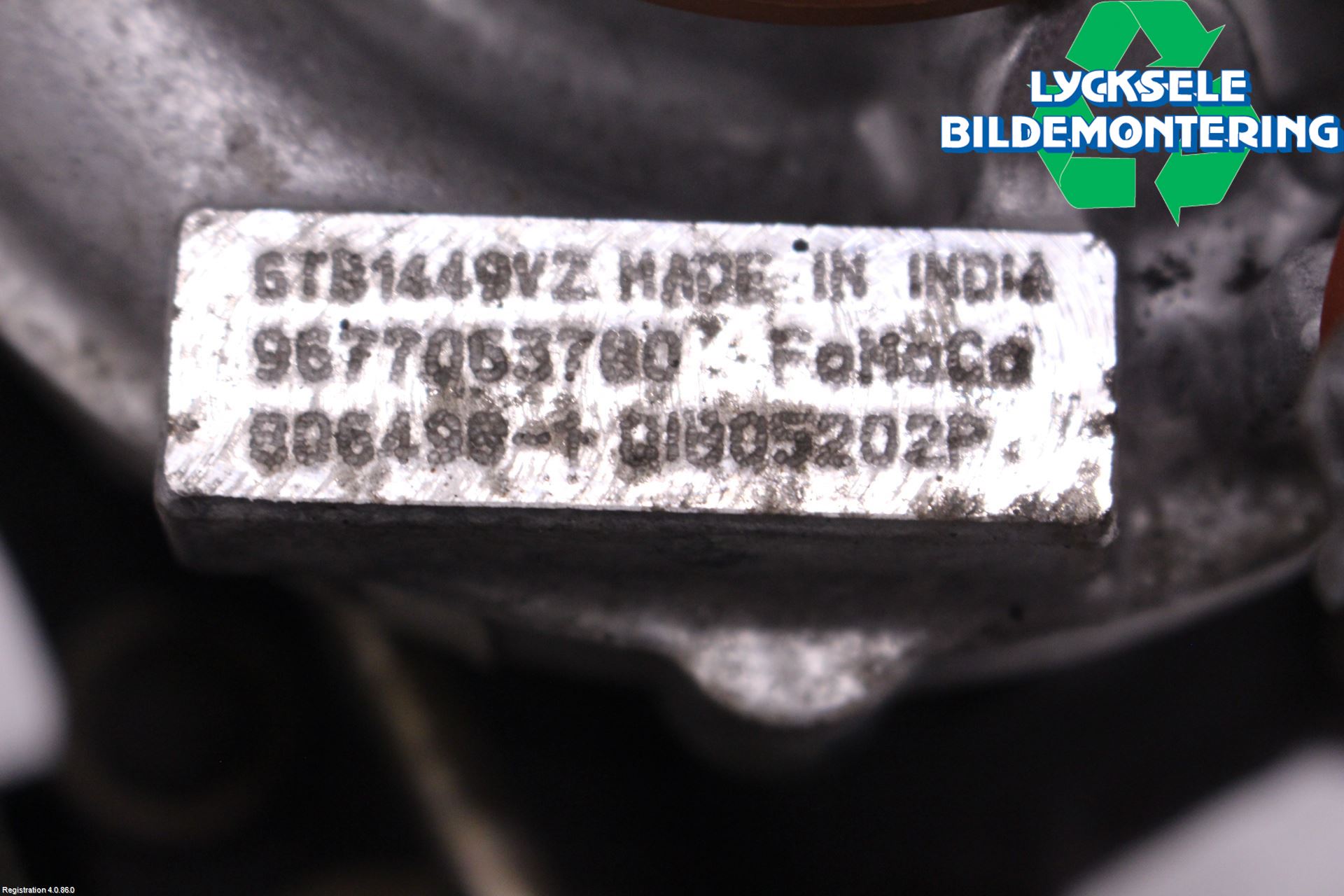 Ford KUGA 13-16 Turboaggregat