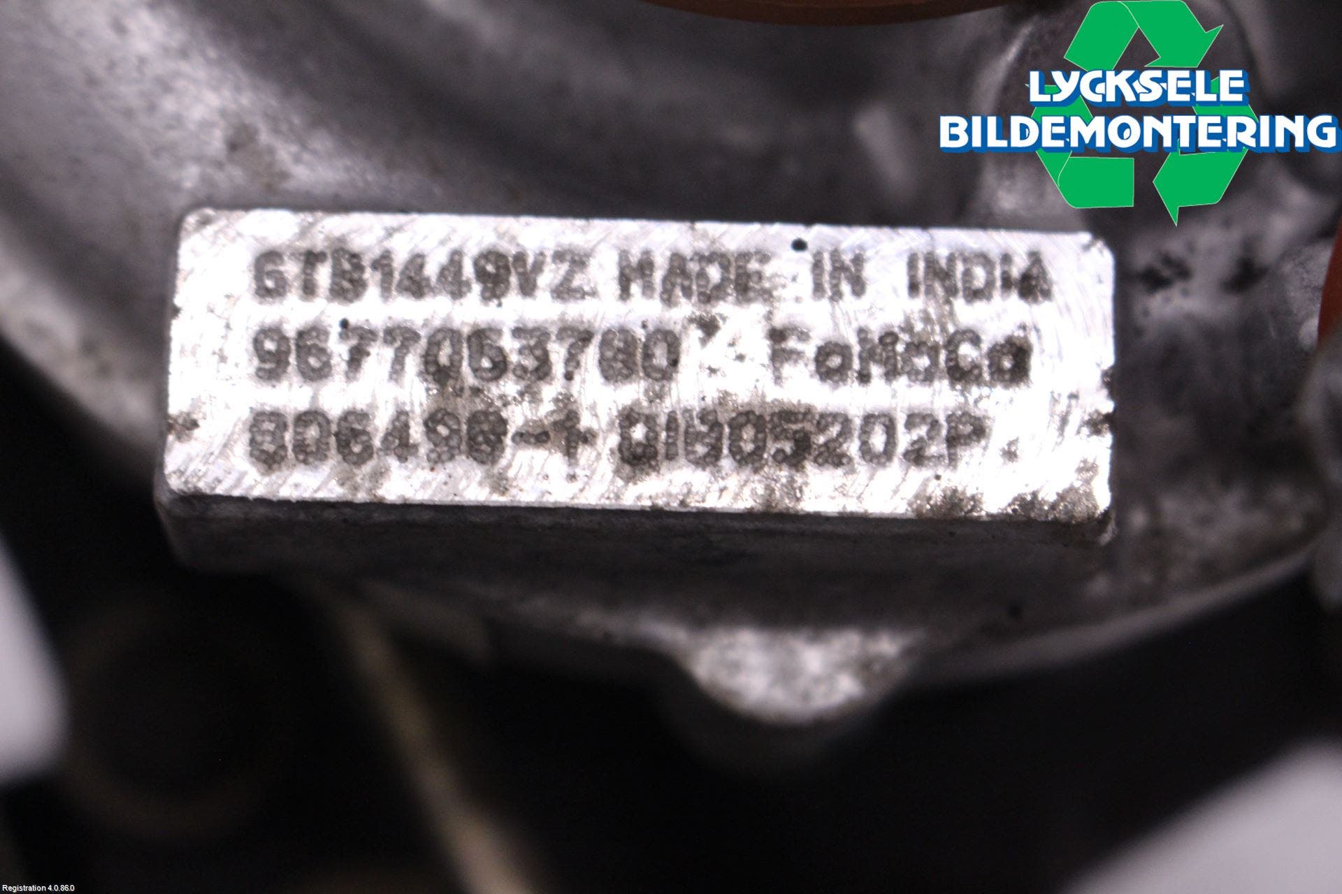 Ford KUGA 13-16 Turboaggregat