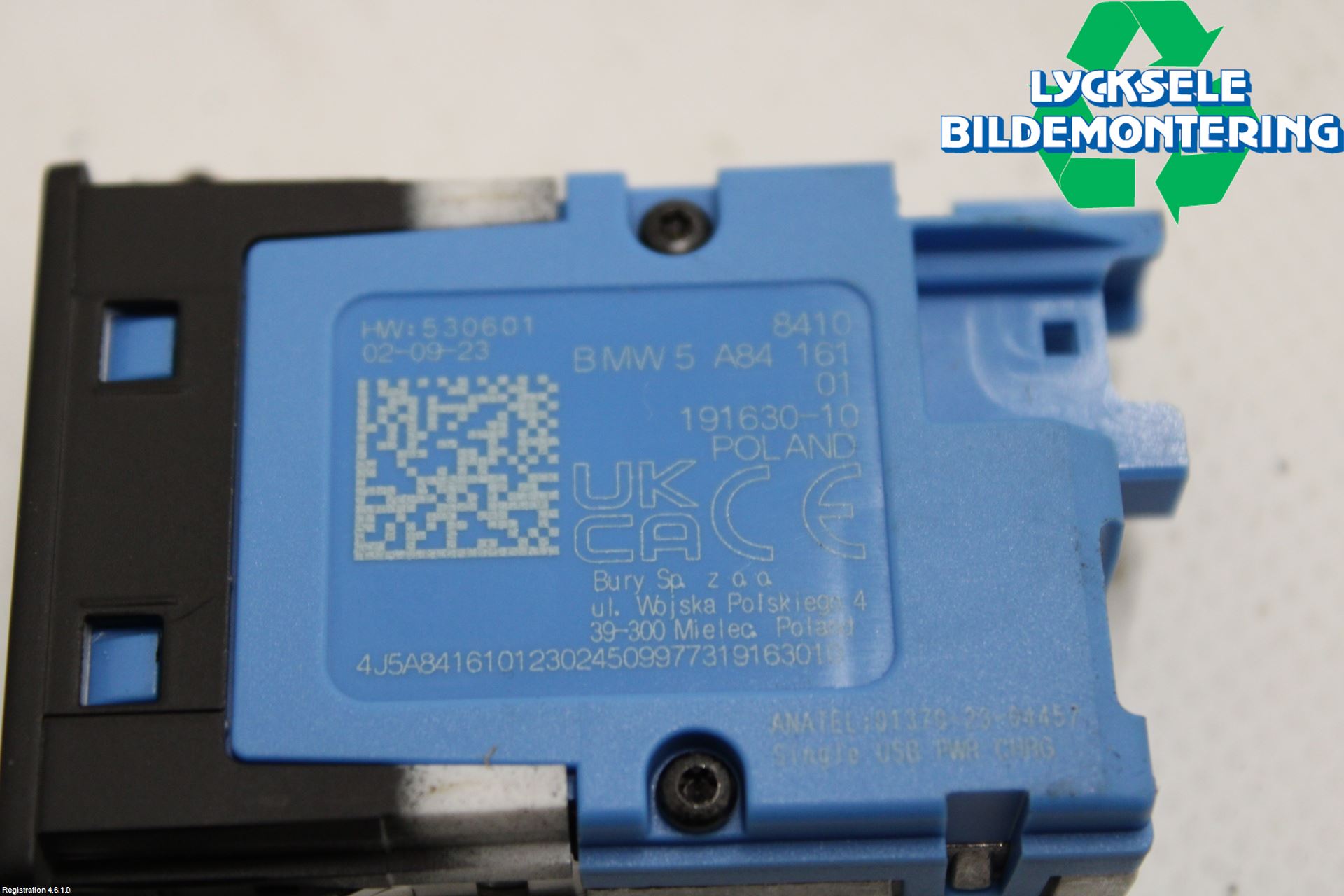 BMW 4/i4 G26 GRAN COUPÉ 21- Usb Connection