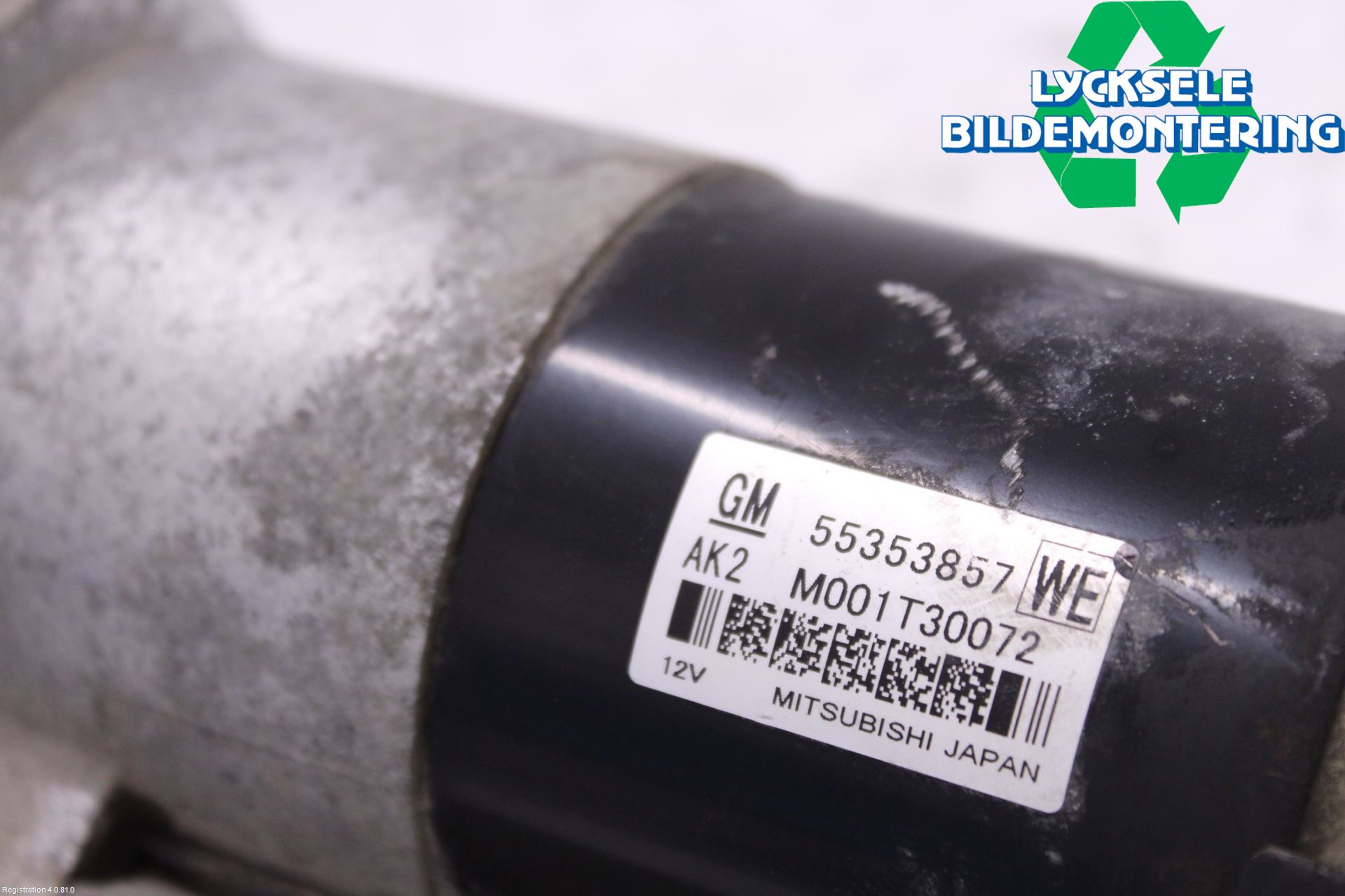 Opel INSIGNIA 09-16 Startmotor Diesel