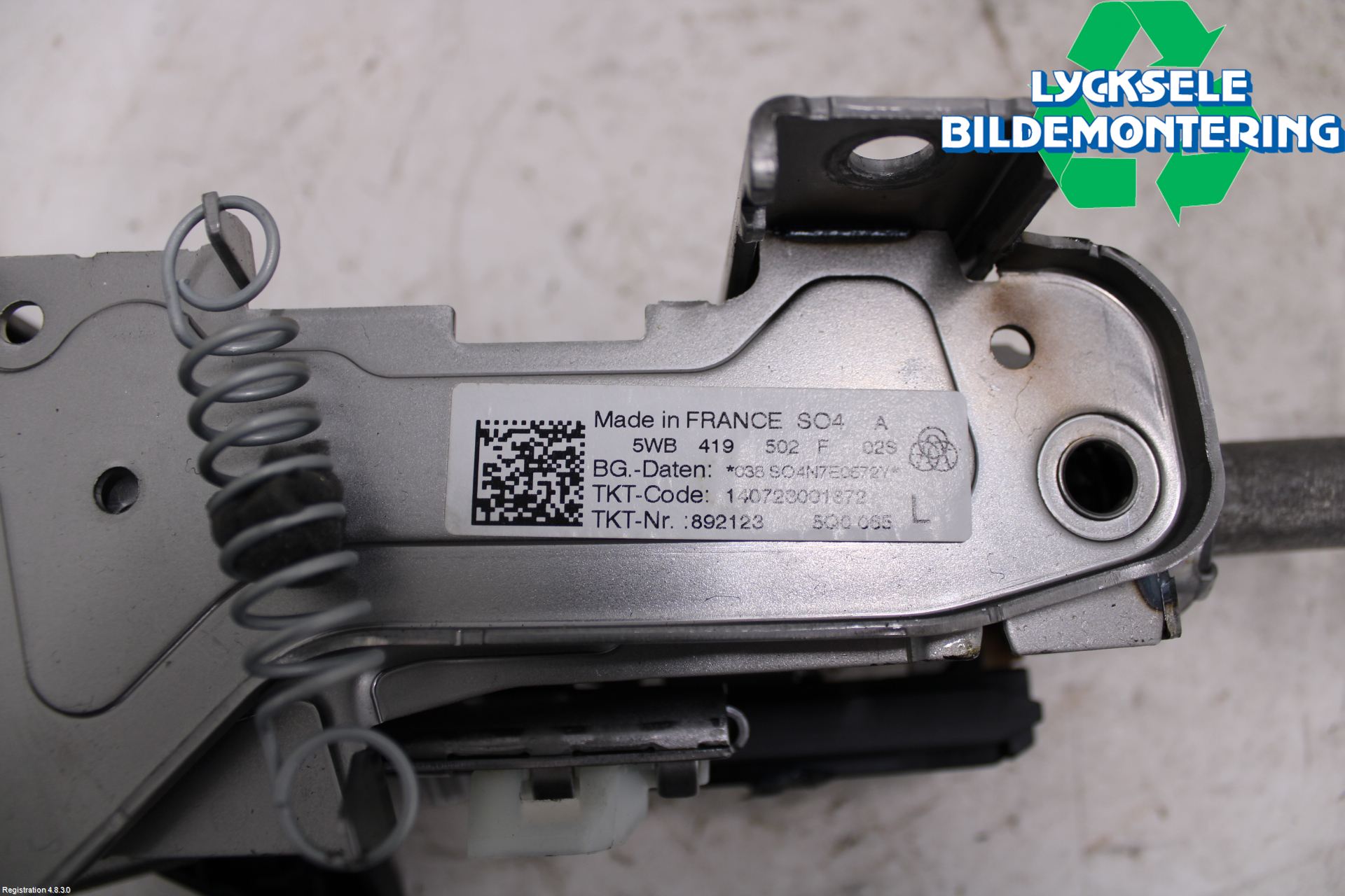 Volkswagen VW GOLF / E-GOLF VIII 20- Rattaxelagg Justerbart