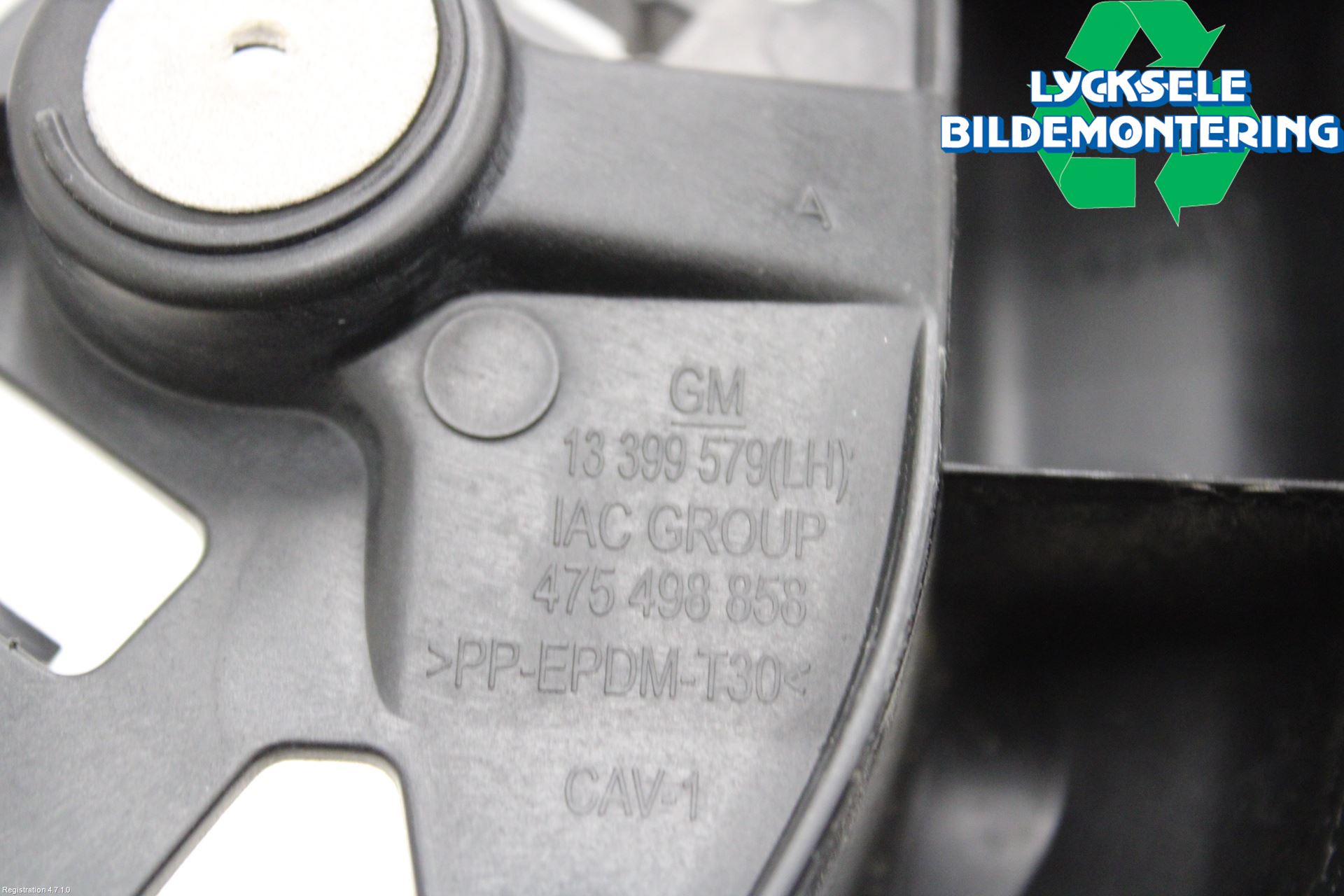 Opel CORSA E 15-19 Stötfångarfäste Bak Vä