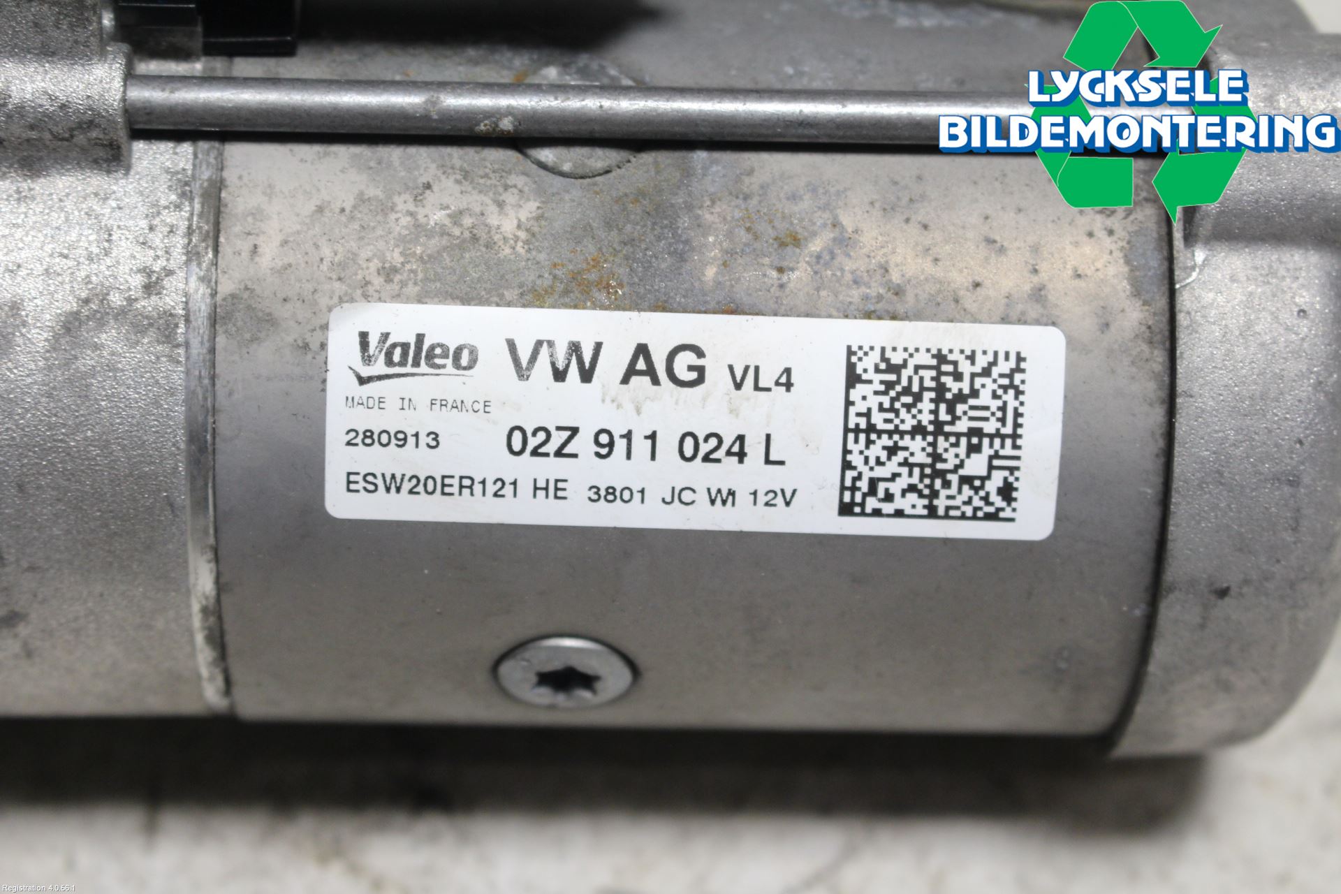 Volkswagen VW GOLF / E-GOLF VII 13-20 Startmotor Diesel
