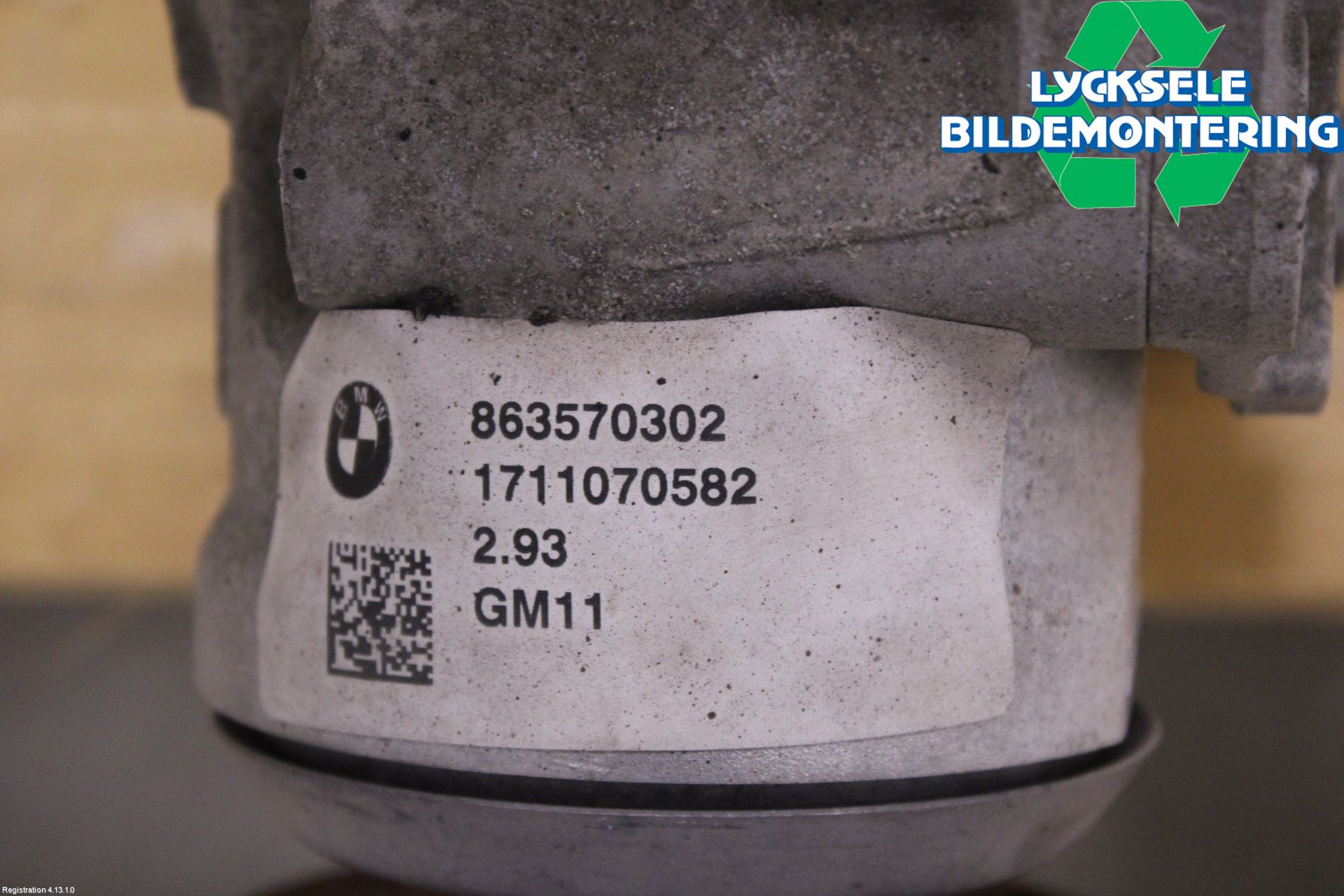 BMW 5 G30/G31/F90 17-23 Framvagn Diffrential