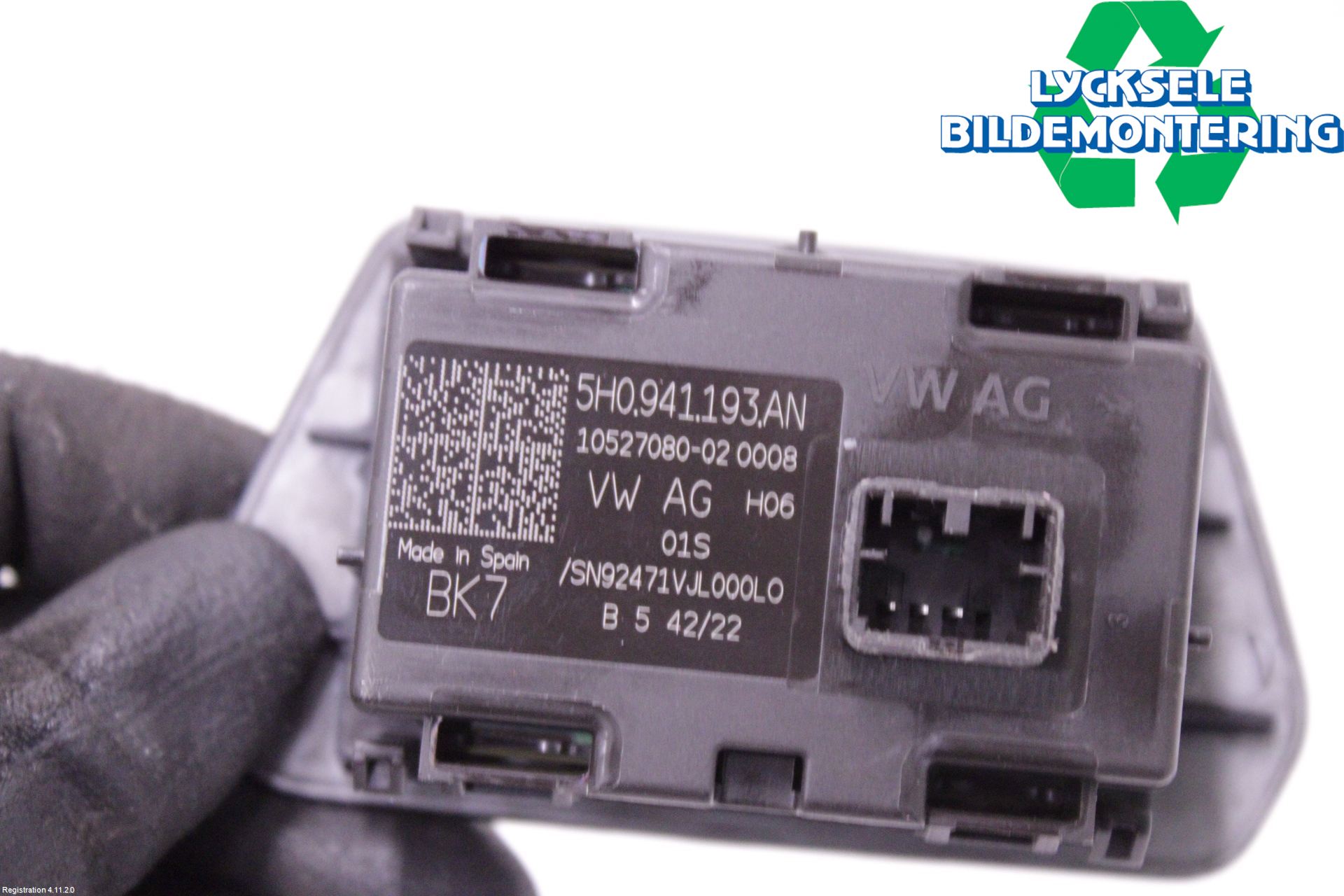 Volkswagen VW GOLF / E-GOLF VIII 20- Strömställare Multifunktion