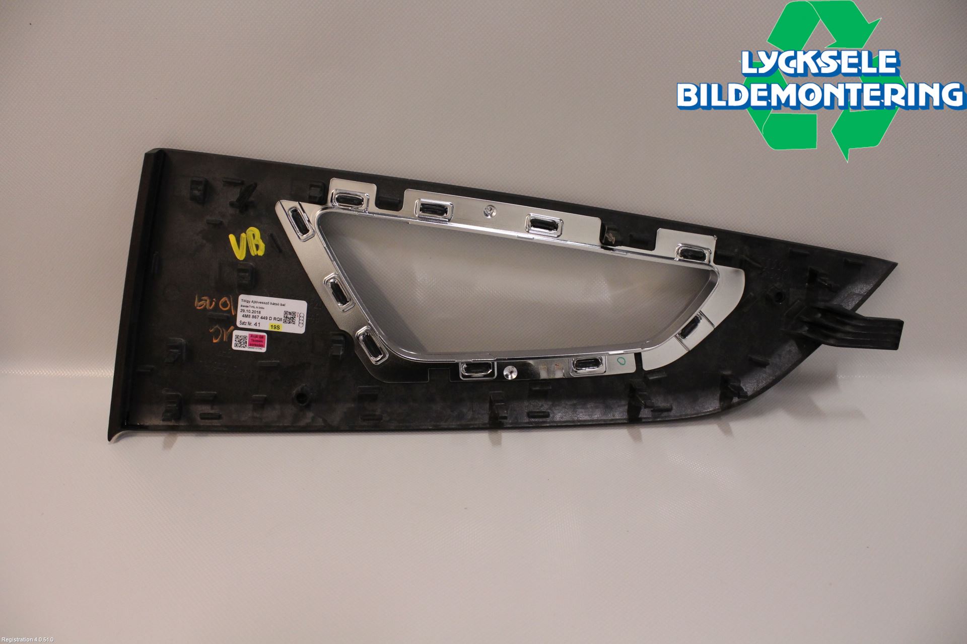 Audi Q8/SQ8 4M 19- Dörrhandtag Inre Vä