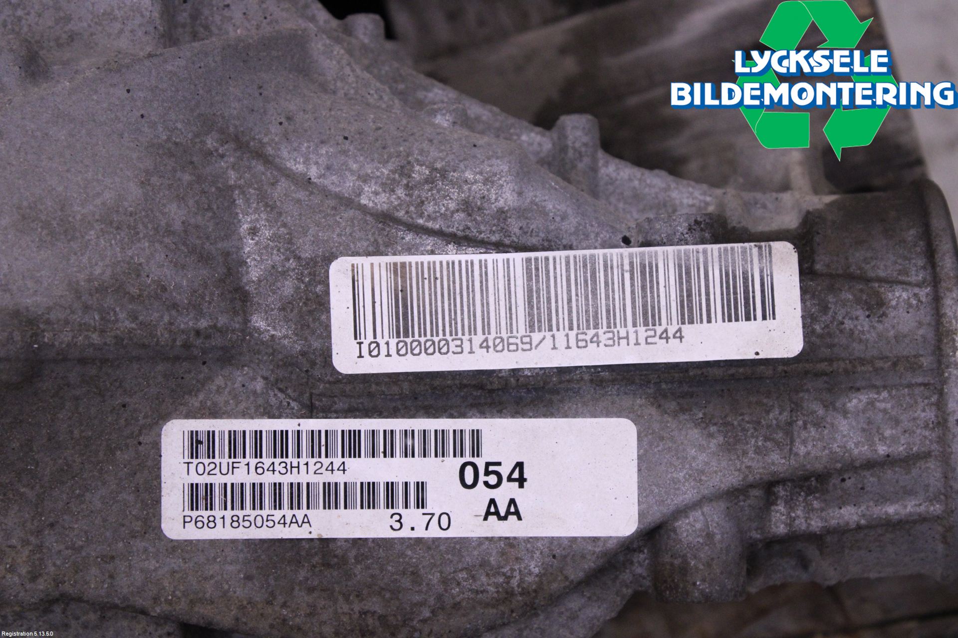Jeep GRAND CHEROKEE 10-20 Framvagn Diffrential