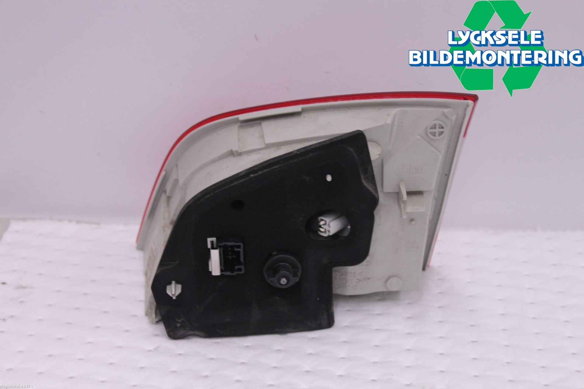 Peugeot 508 11-18 Bakljus Lucka Vä