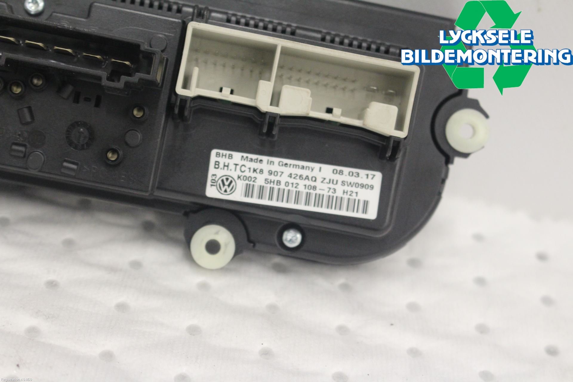 Volkswagen VW CADDY 16-20 Ac Styrenhet Ac Manöveren