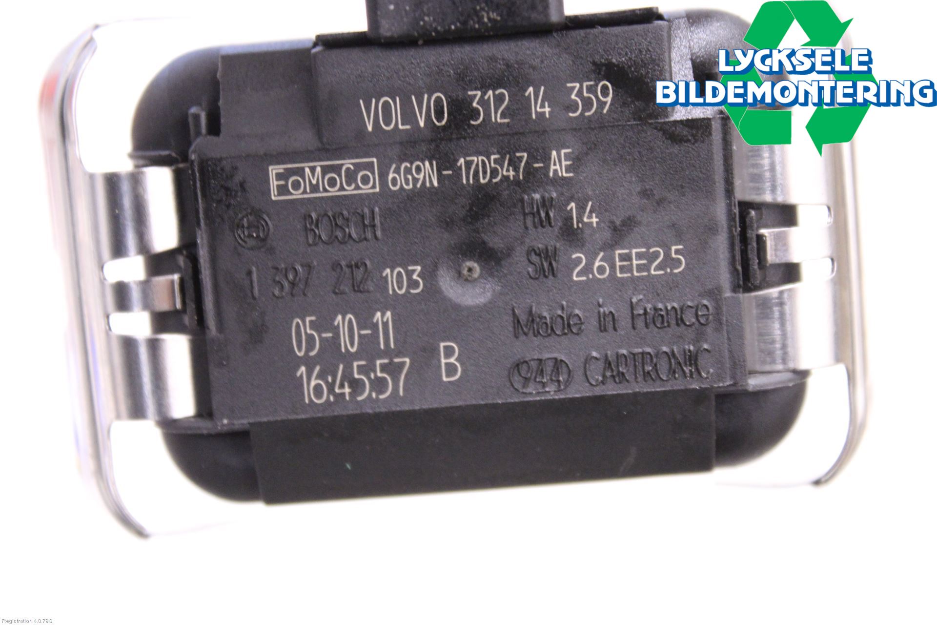 Volvo XC60 09-13 Regnsensor