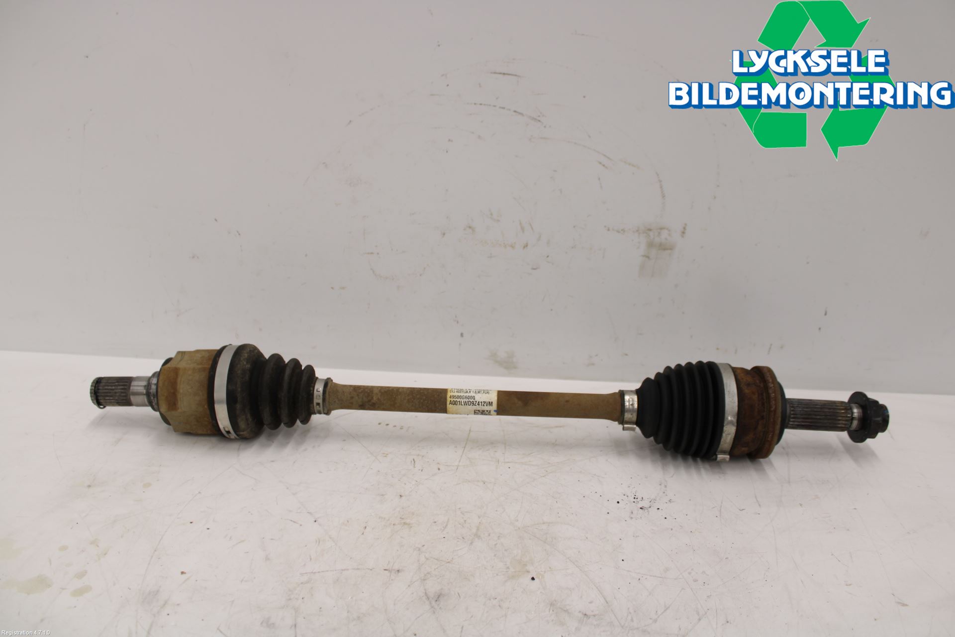 Kia PICANTO 17- Drivaxel Fram Vänster