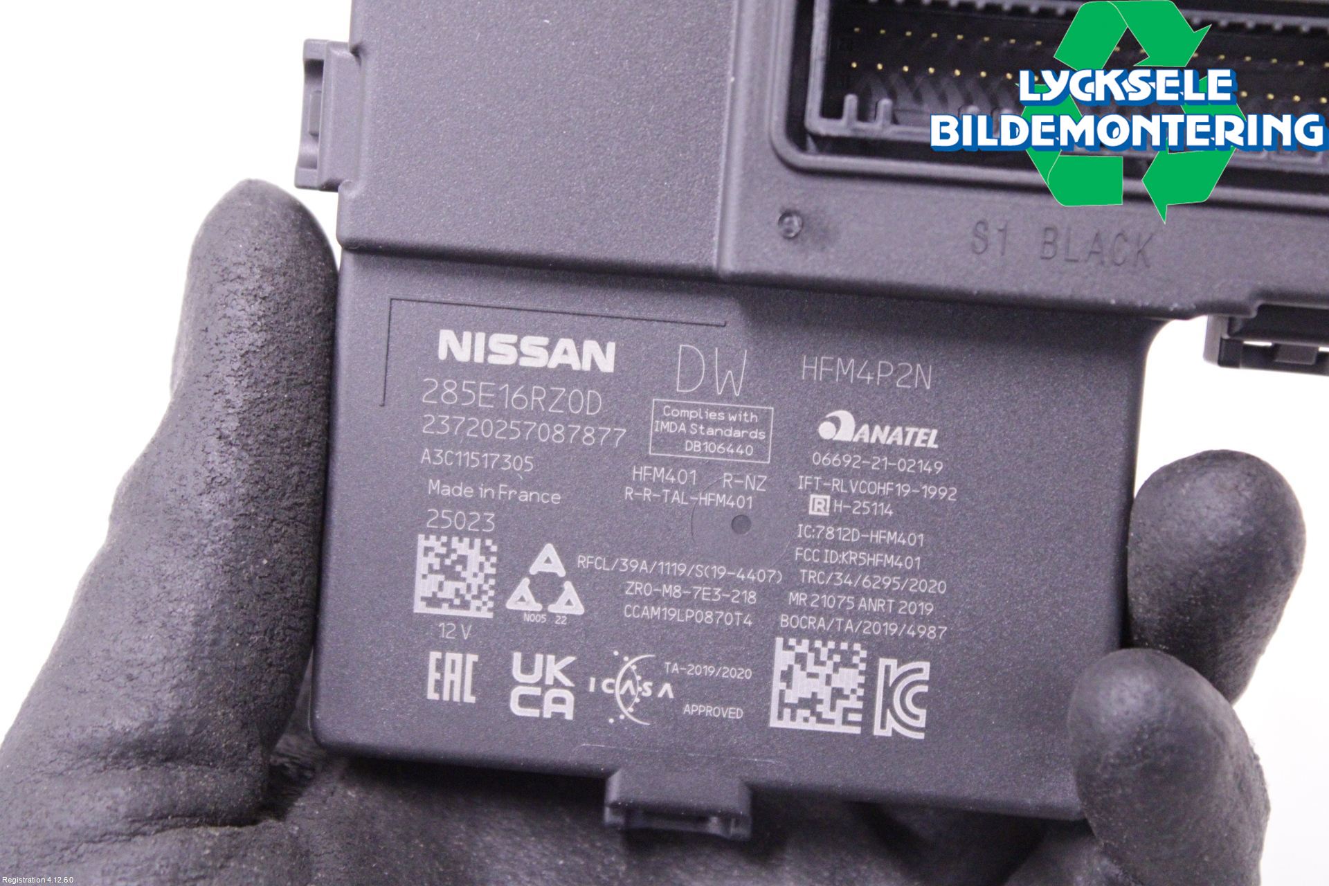 Nissan QASHQAI 21- Styrenhet Nyckellöst System