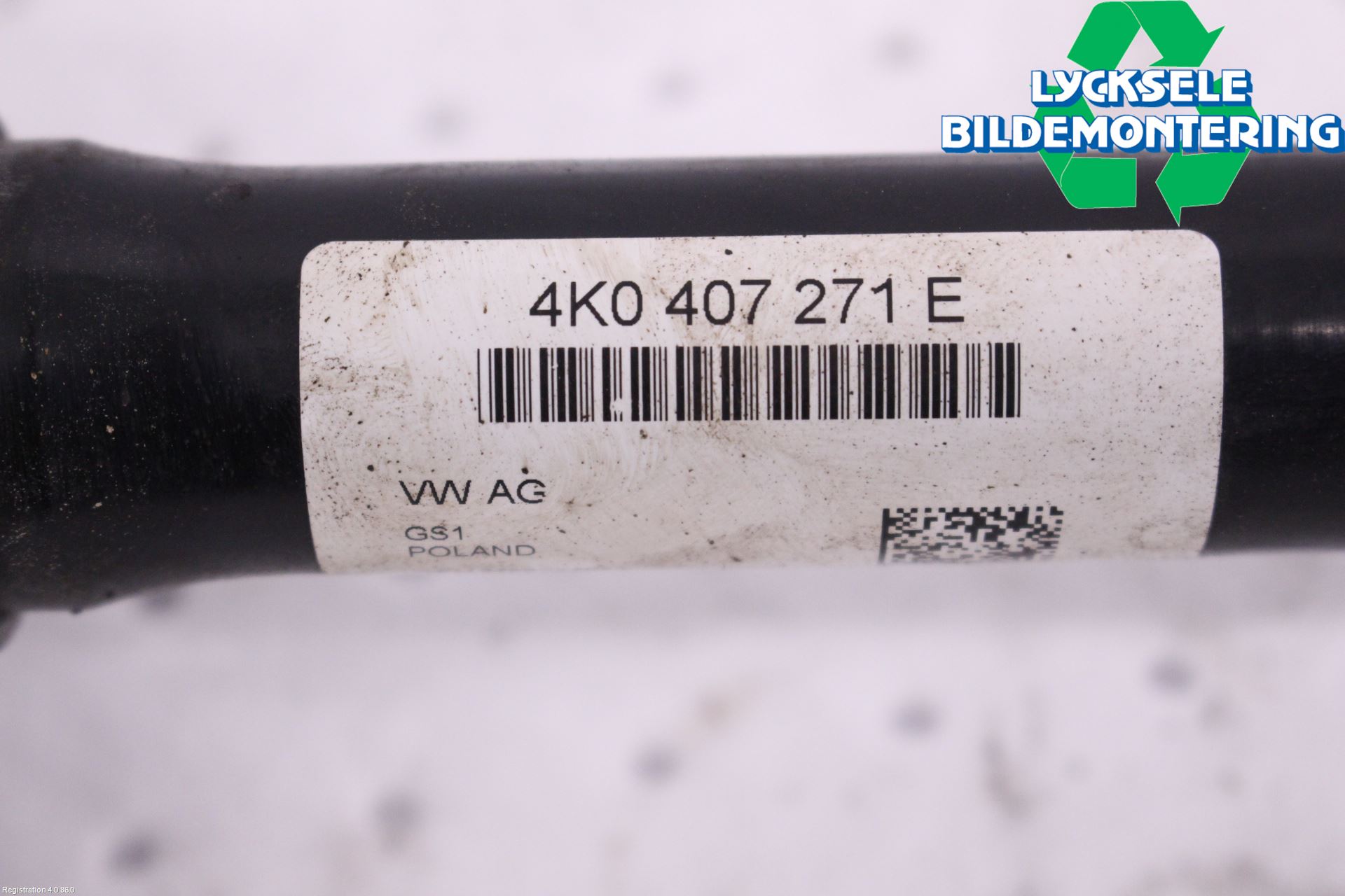 Audi A6 F2/C8 19- Drivaxel Fram Vänster