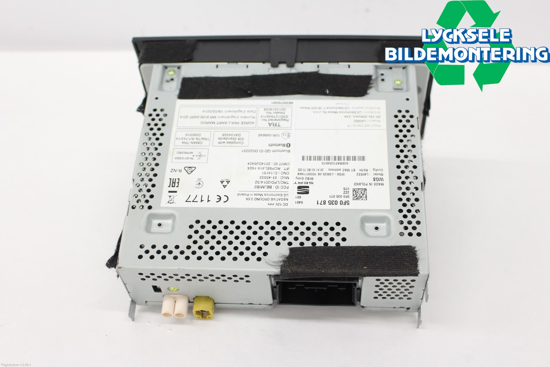 Seat LEON 13-20 Cd Radio - Multimediapanel