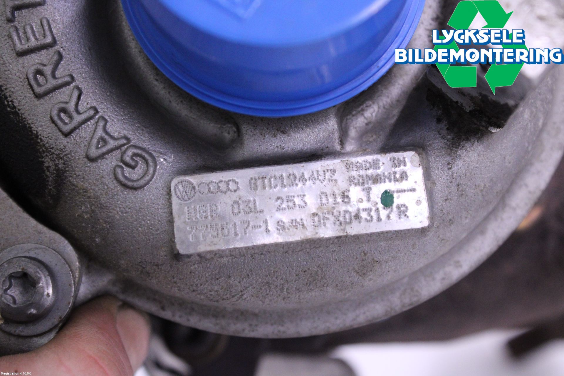 Skoda SUPERB 09-15 Turboaggregat