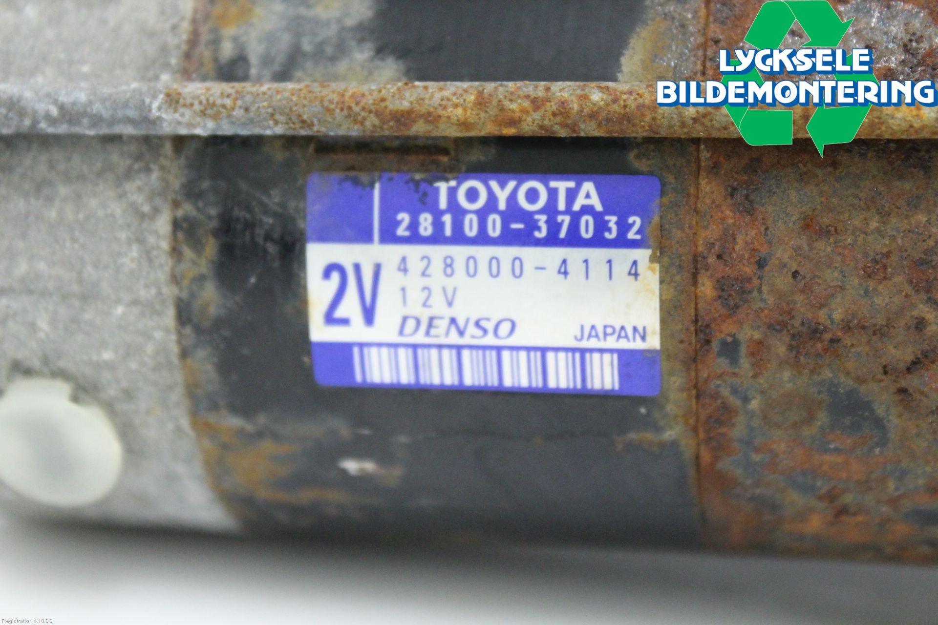 Toyota RAV4 13-18 Startmotor