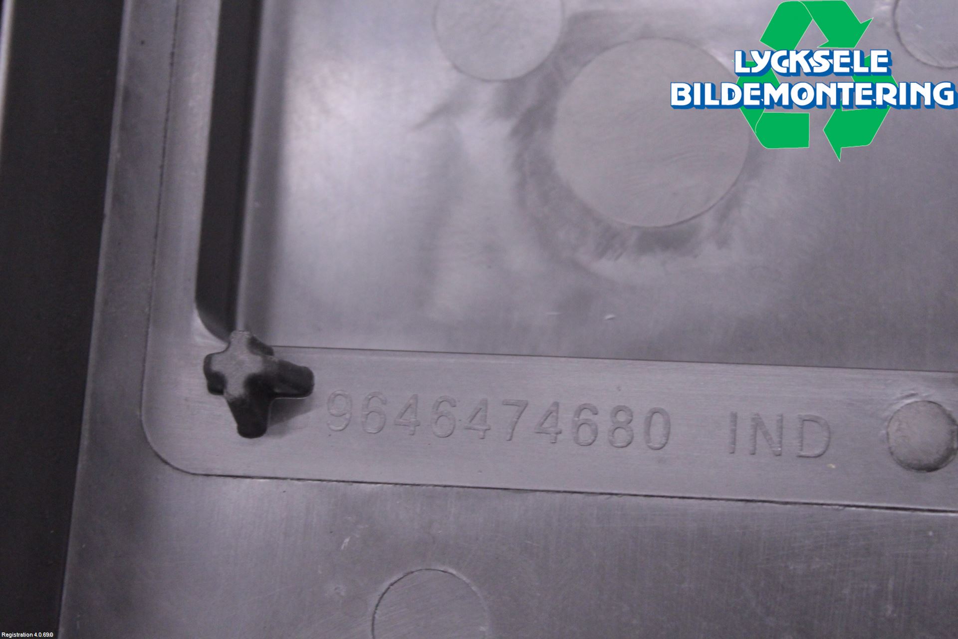 Citroen C5 08-17 Frontplåt