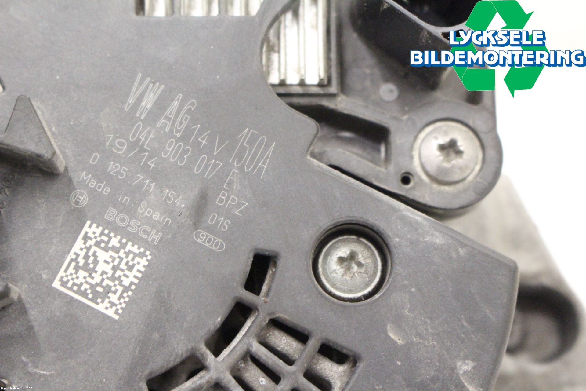 Audi A5 07-16 Generator