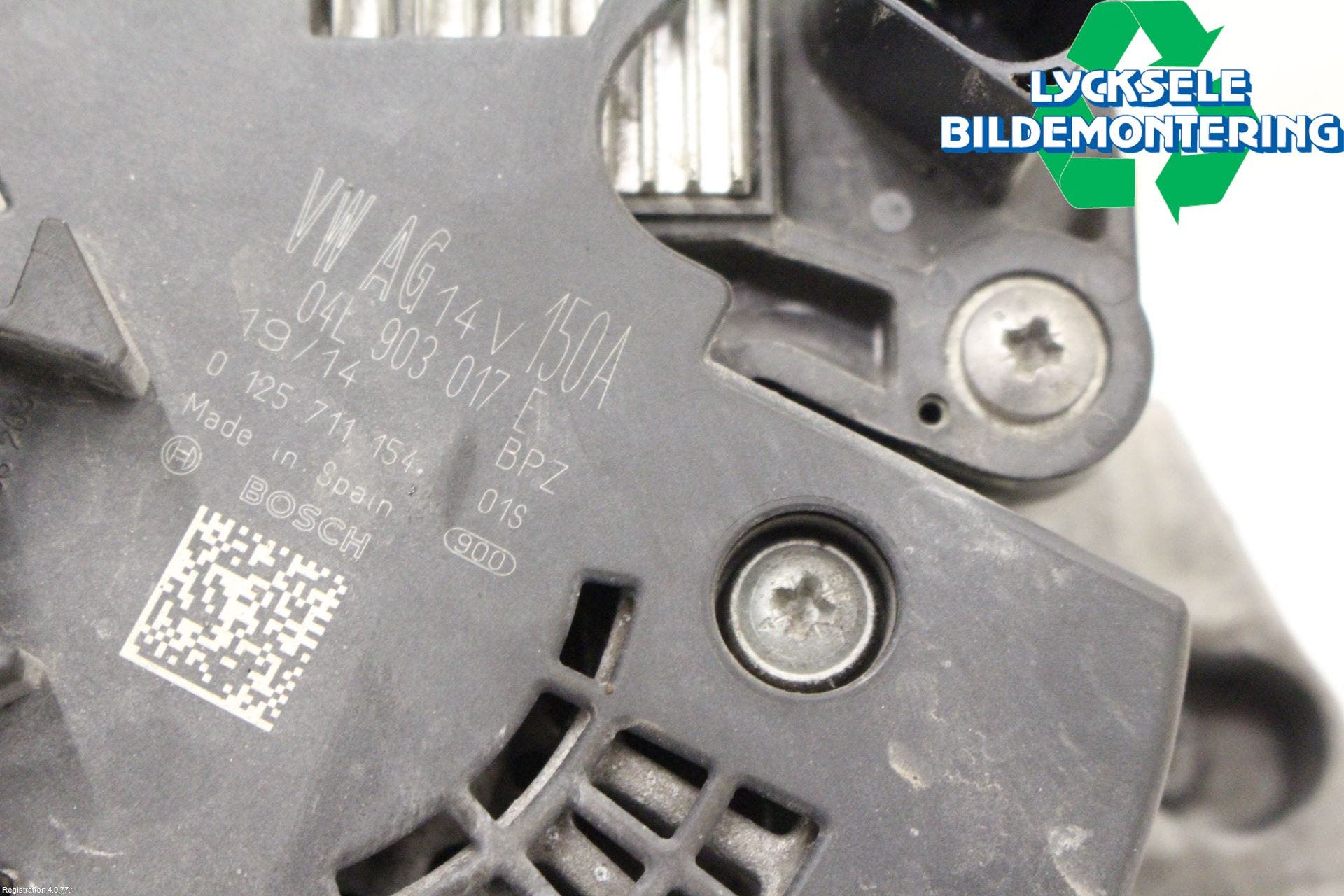 Audi A5 07-16 Generator