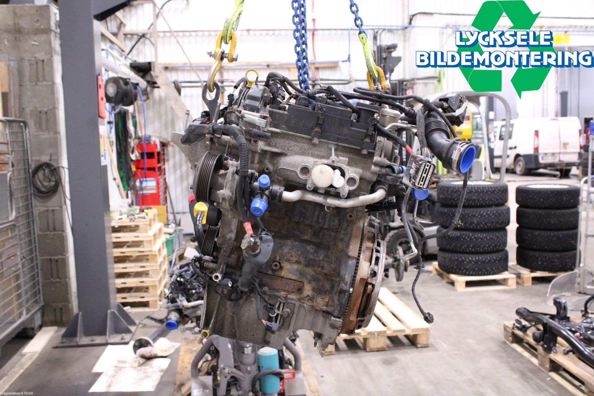 Ford FIESTA 13-17 Motor Bensin
