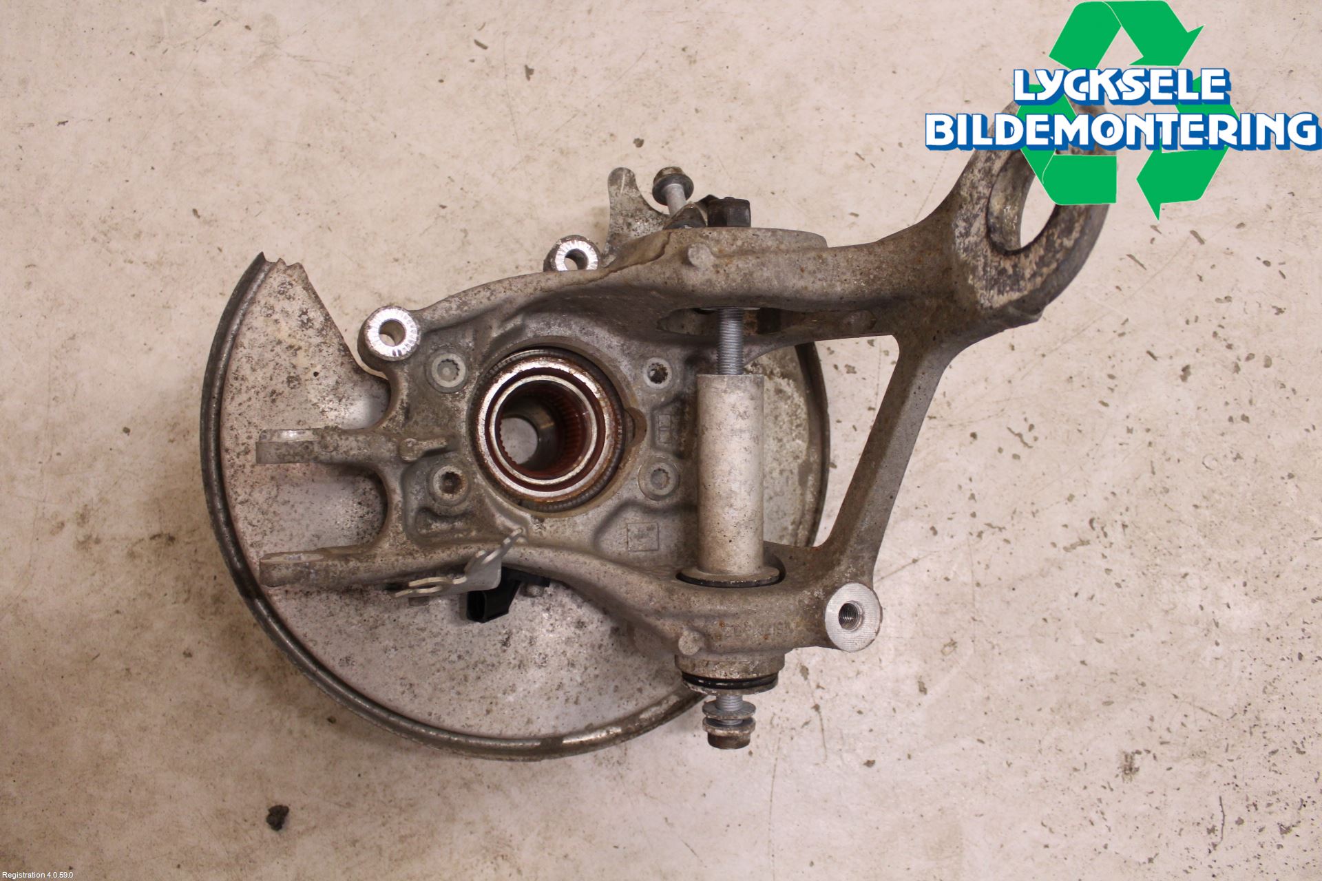 Audi A4 12-15 Hjullagerhus-Spindel Vä B