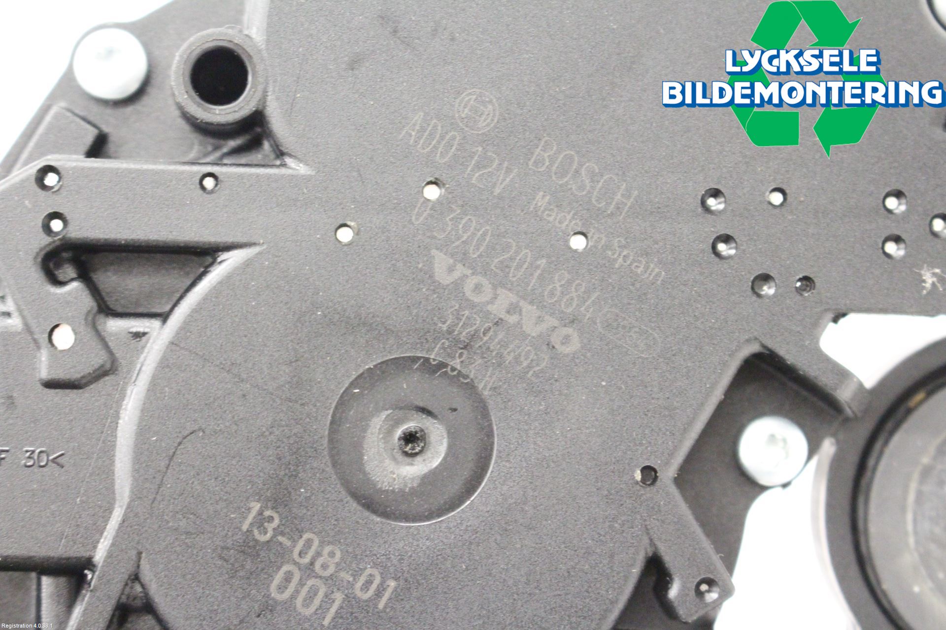 Volvo V60 14-18 Torkarmotor Baklucka