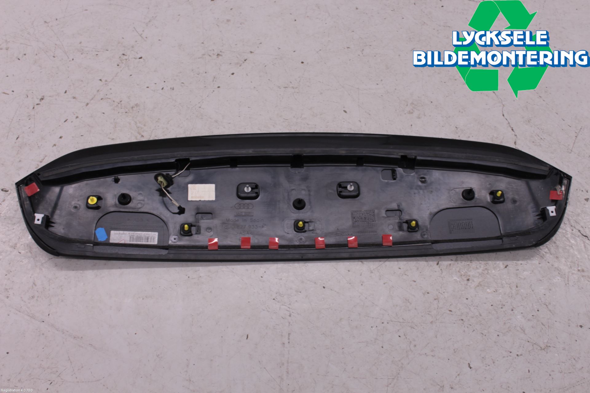 Audi Q3 8U 12-18 Spoiler Baklucka