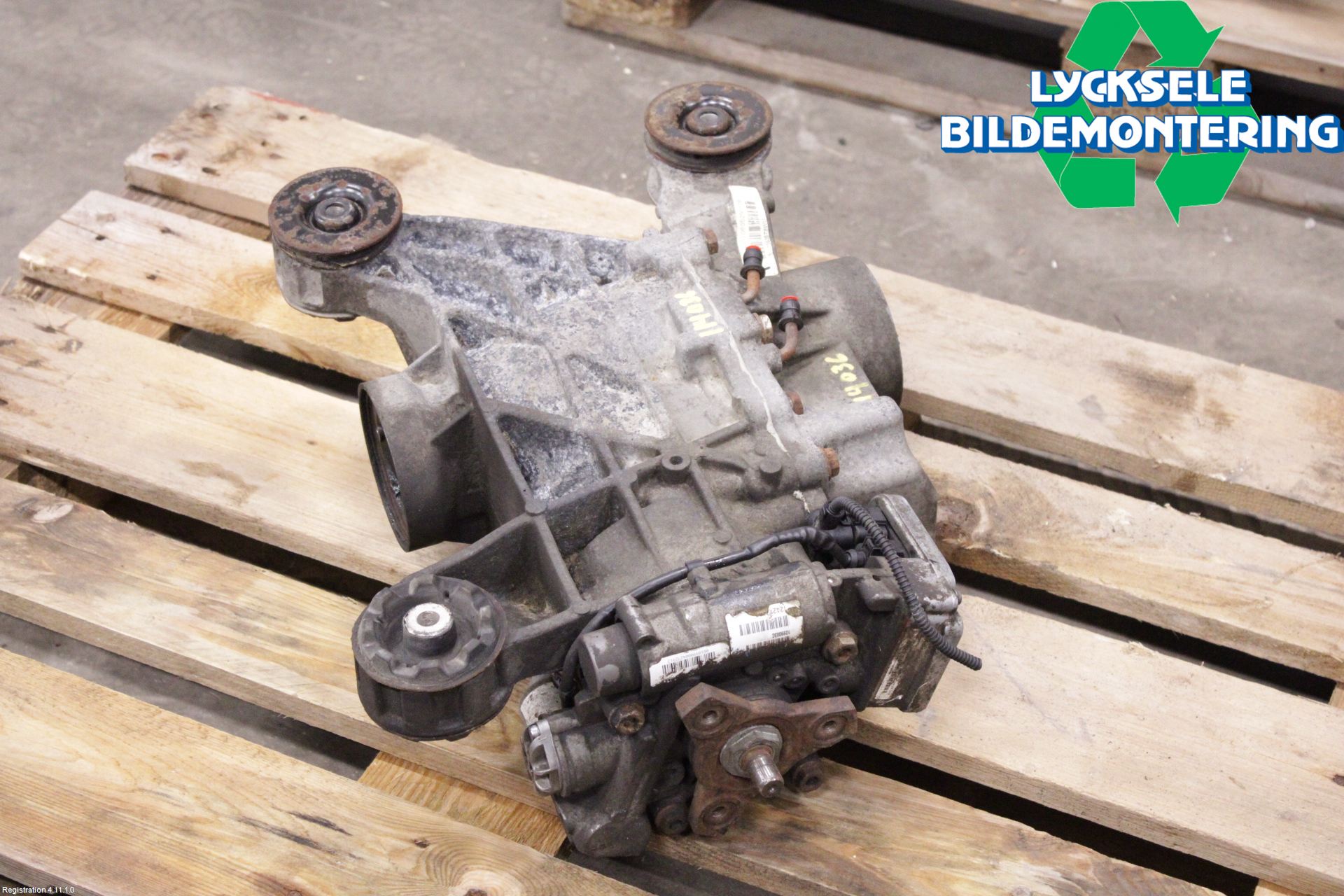 Volkswagen VW PASSAT 11-14 Bakväxel-Diff