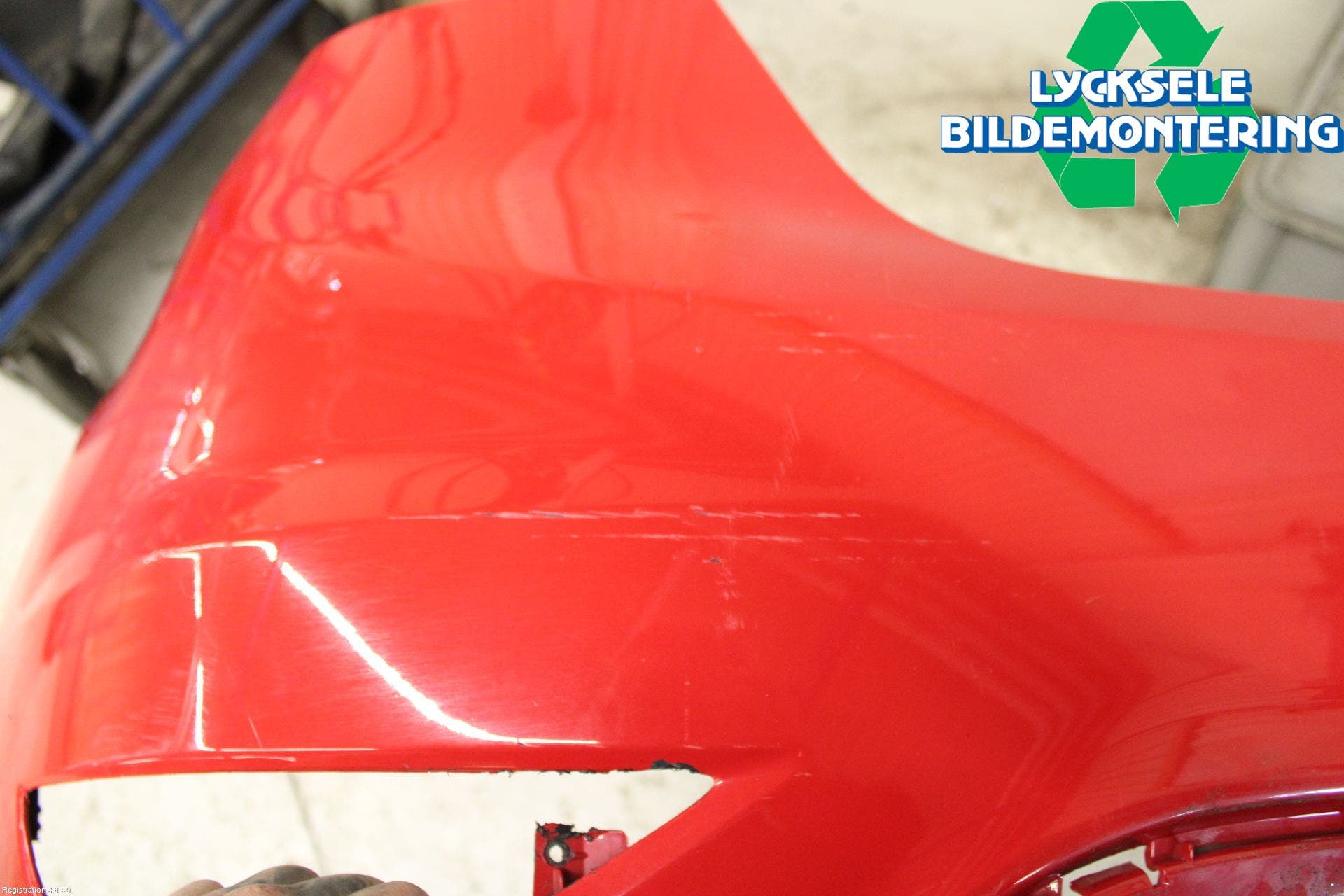 Ford FIESTA 09-12 Stötfångarbeklädnad Bak