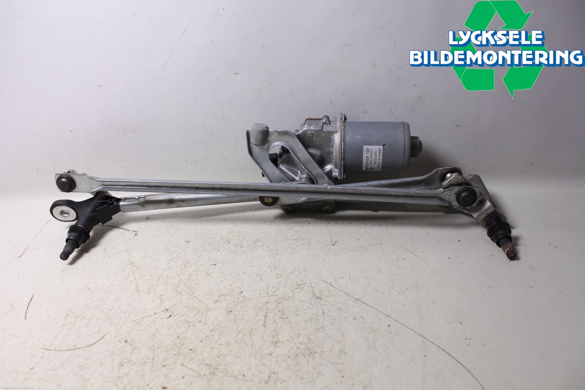 BMW X1 E84 10-15 Torkarmotor Vindruta