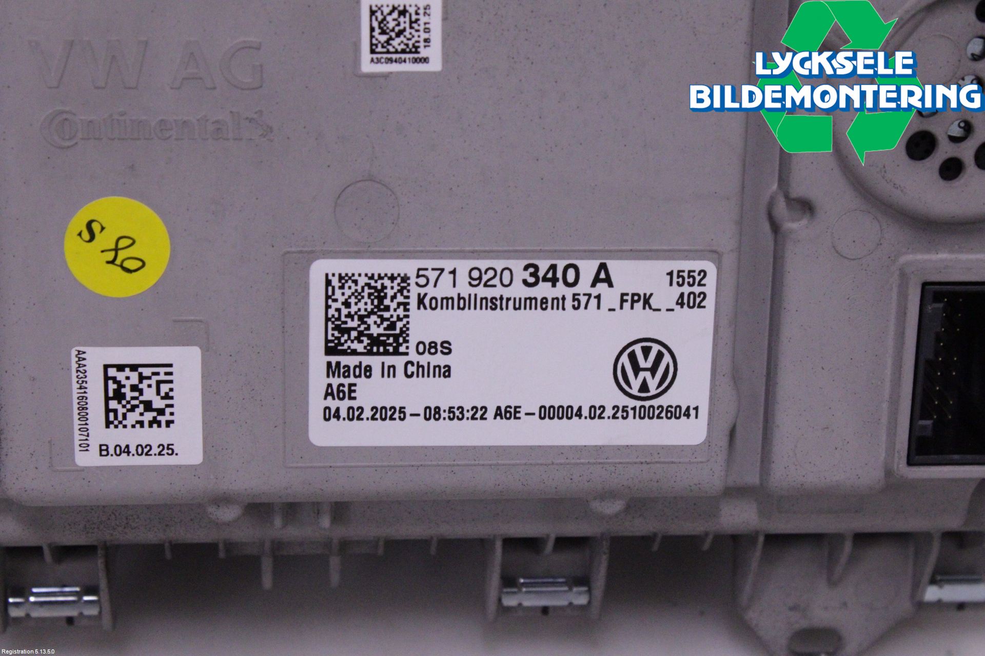 Volkswagen VW PASSAT 24- Instrument Komb